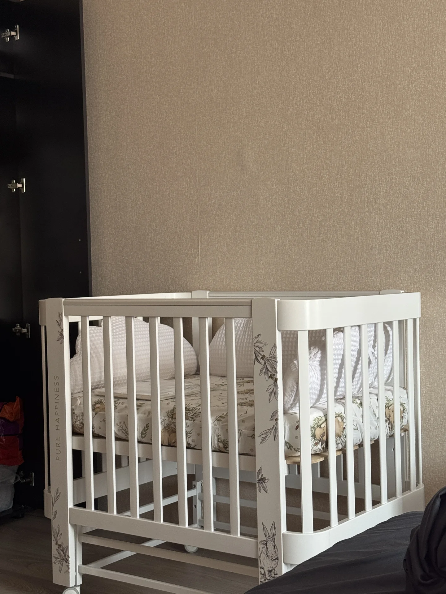 детская кроватка happy baby - миниатюра 4