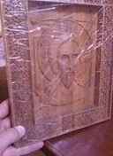 резные иконы, панно - миниатюра 17