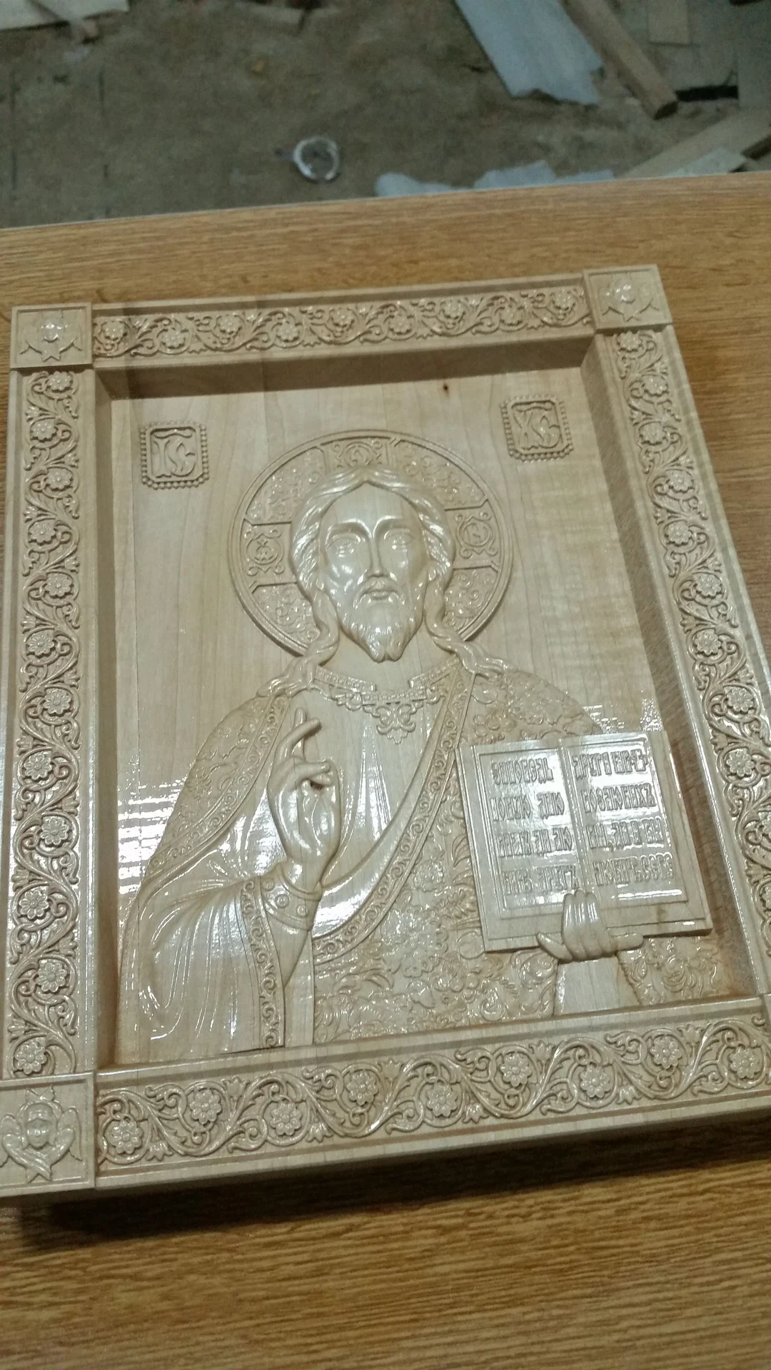 резные иконы, панно - миниатюра 27