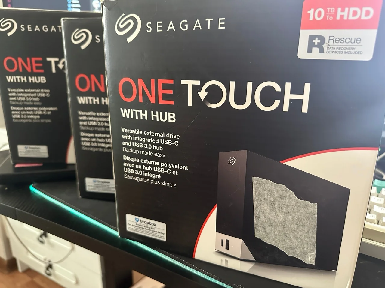 Внешний жесткий диск seagate 10 Tb - изображение 1