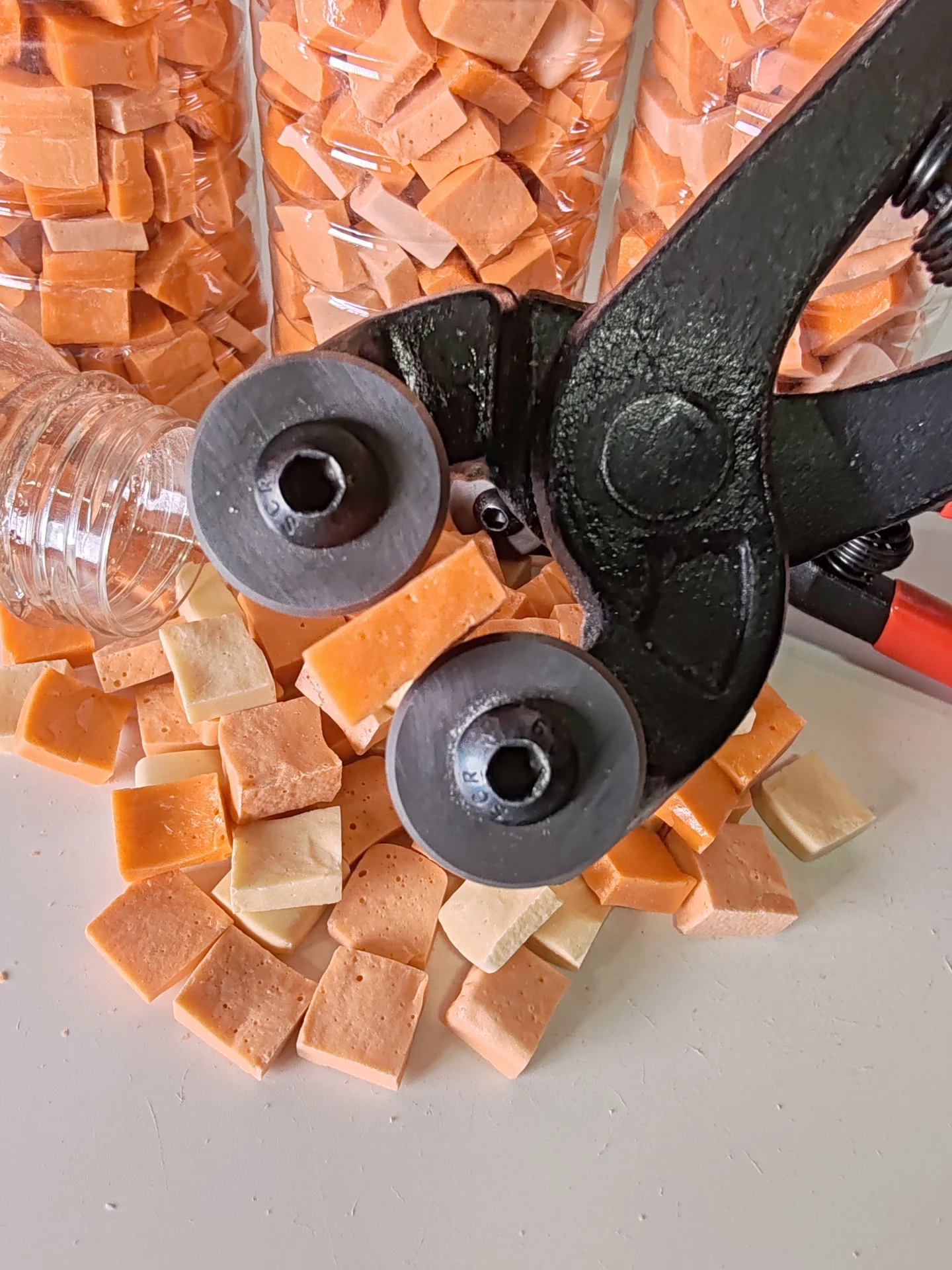 Смальта колотая 15х15 ORANGE - миниатюра 3