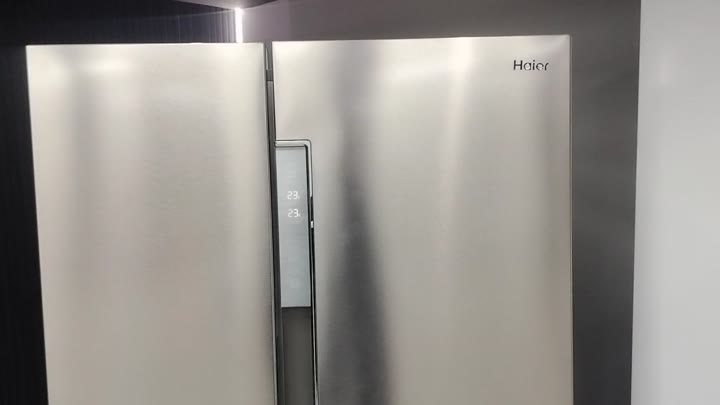 Холодильник SBS Haier HRF522 - видео 11