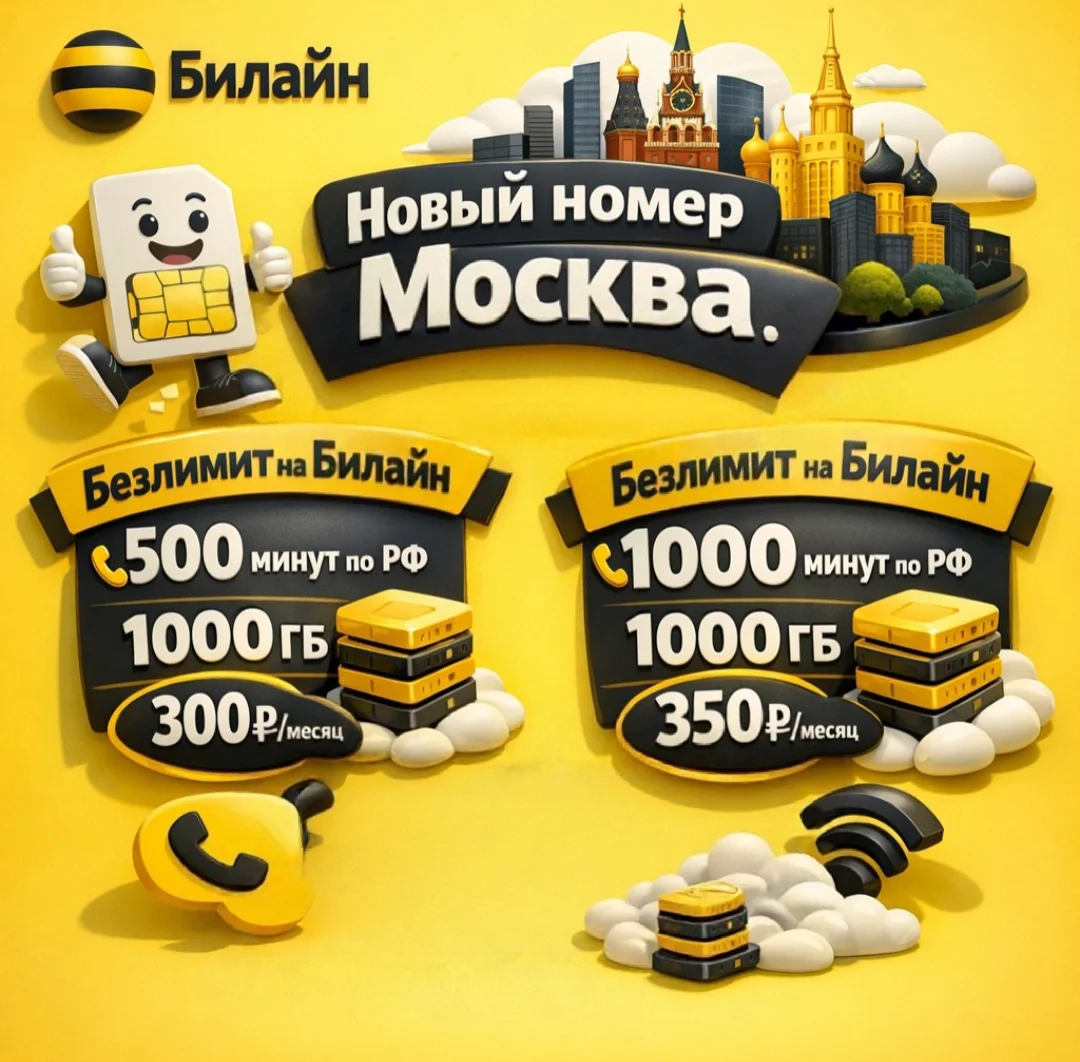 Билайн все за 350 в месяц в мес - изображение 1