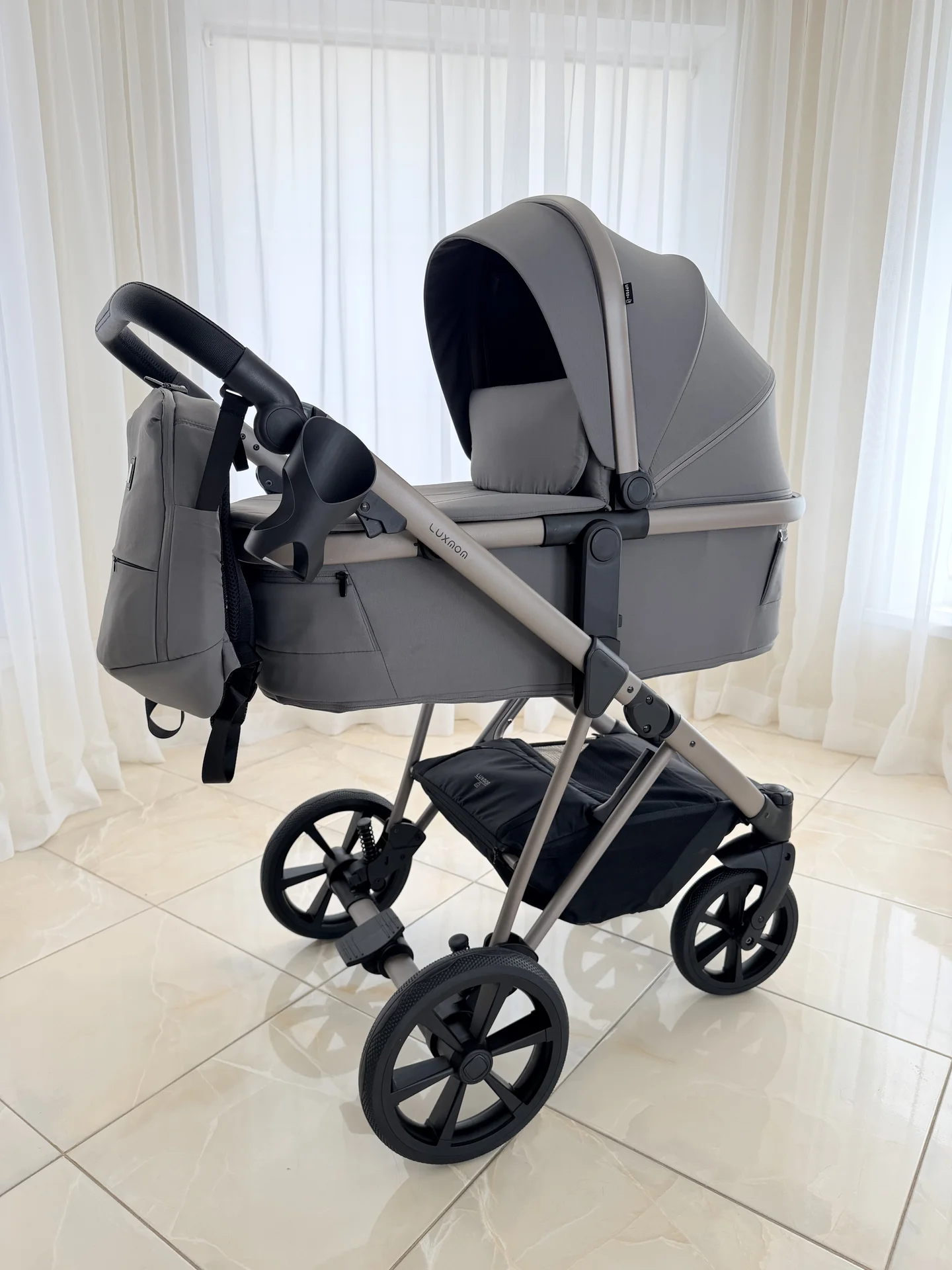 Коляска Luxmom 540 3в1. новая - миниатюра 2