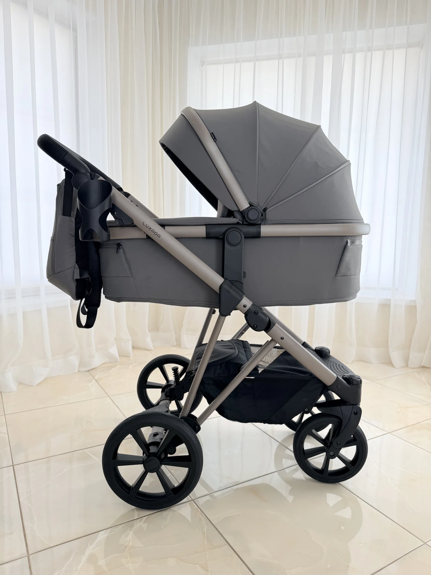 Коляска Luxmom 540 3в1. новая - миниатюра 4