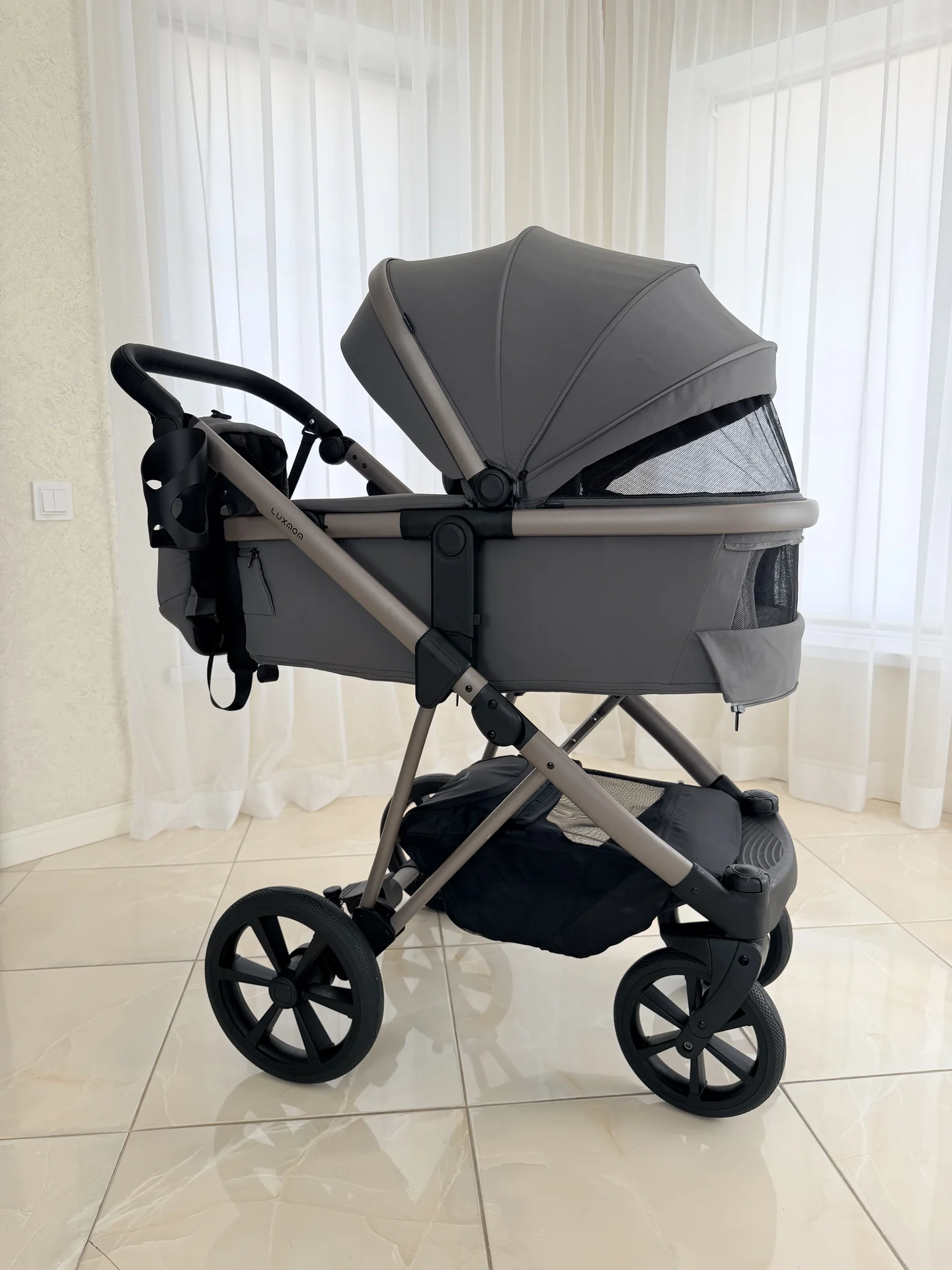 Коляска Luxmom 540 3в1. новая - миниатюра 5