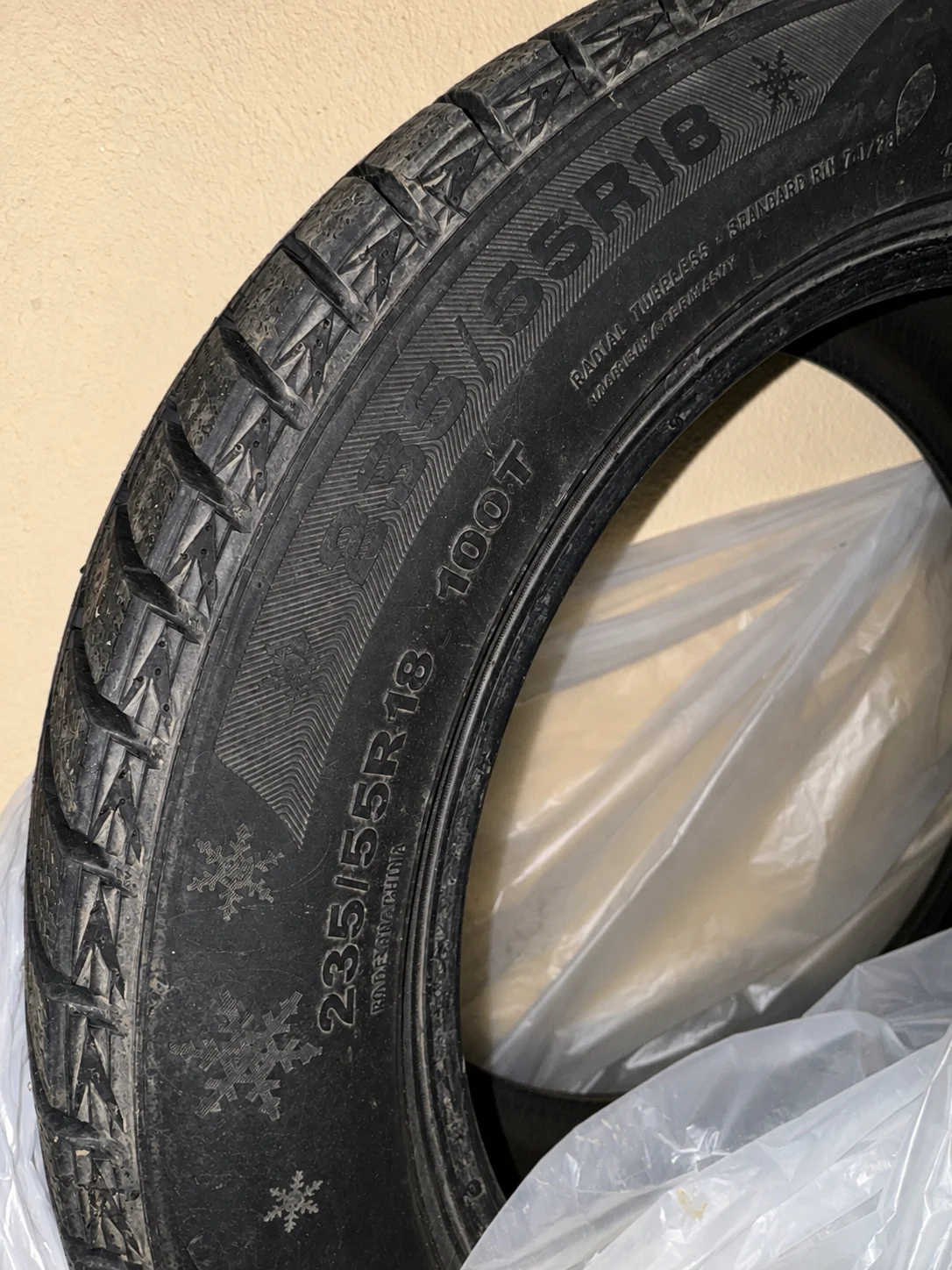Шины зимние DoubleStar DW01 235/55 R18 100T - миниатюра 2