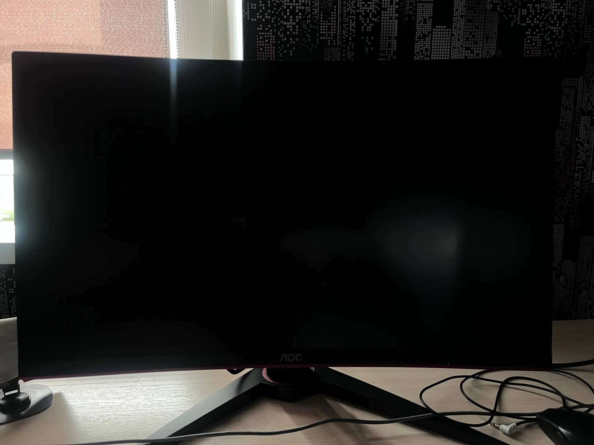 Игровой изогнутый монитор AOC C24G1 (144 Гц, 24") - миниатюра 4