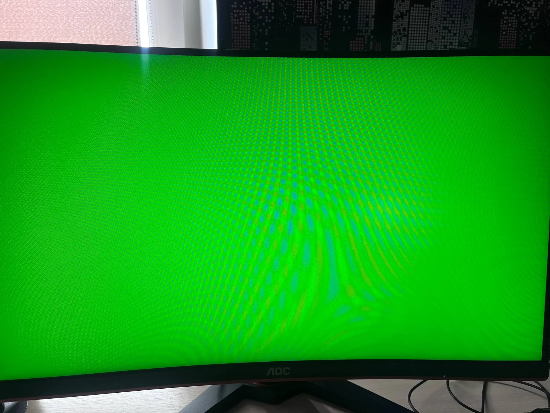 Игровой изогнутый монитор AOC C24G1 (144 Гц, 24") - миниатюра 5