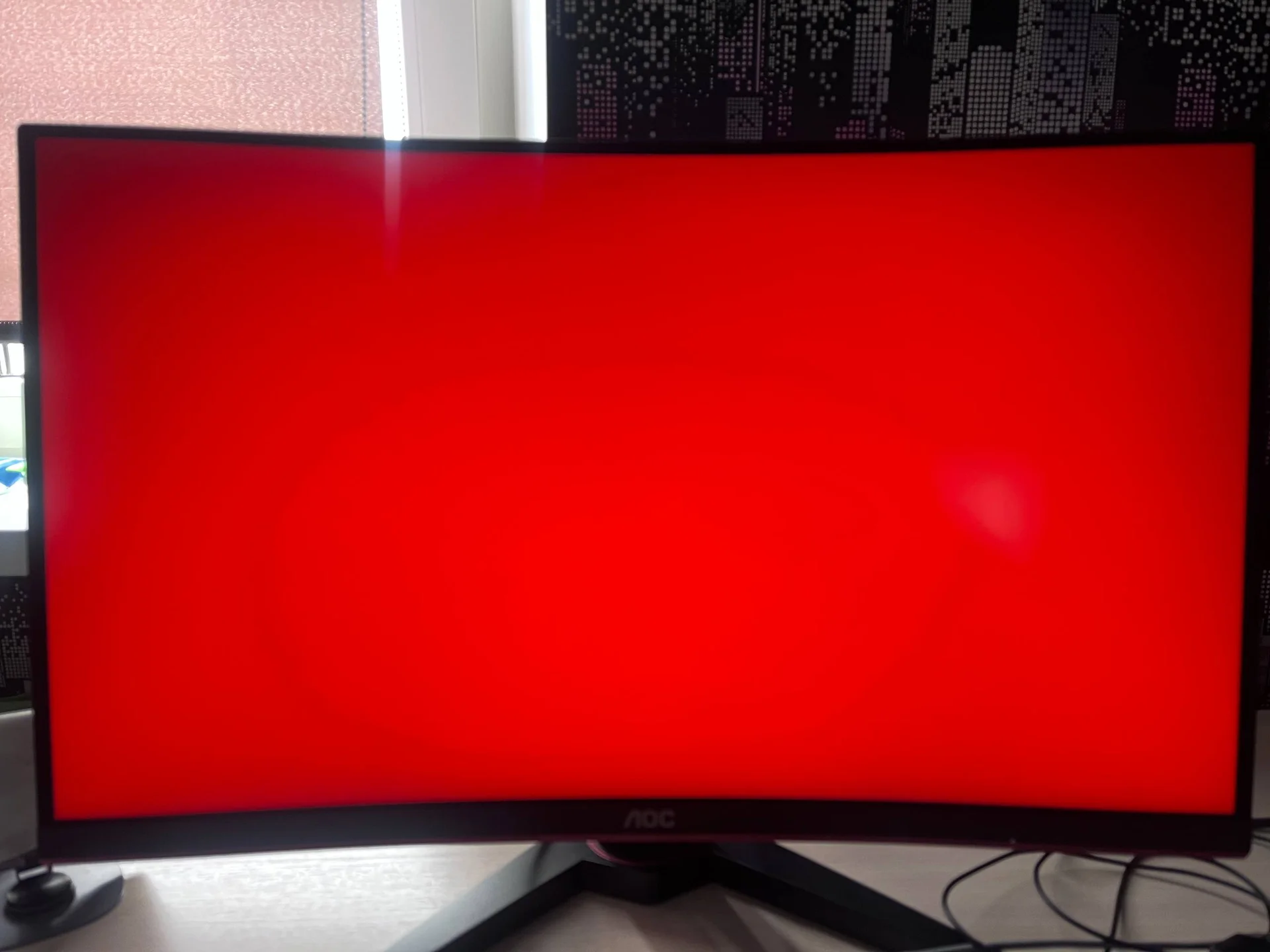 Игровой изогнутый монитор AOC C24G1 (144 Гц, 24") - миниатюра 7