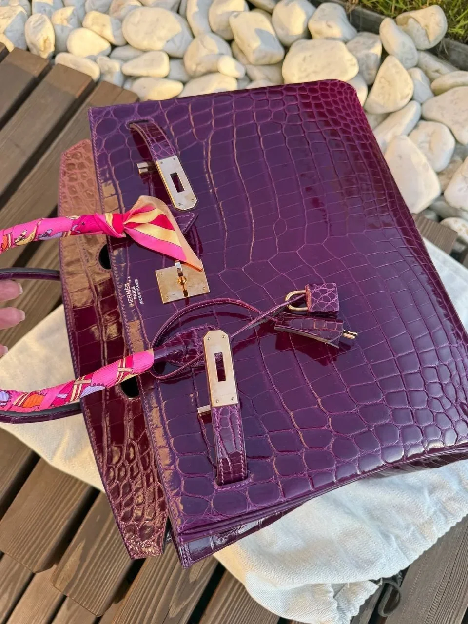 Сумка Hermes Birkin 35 Оригинал - миниатюра 3