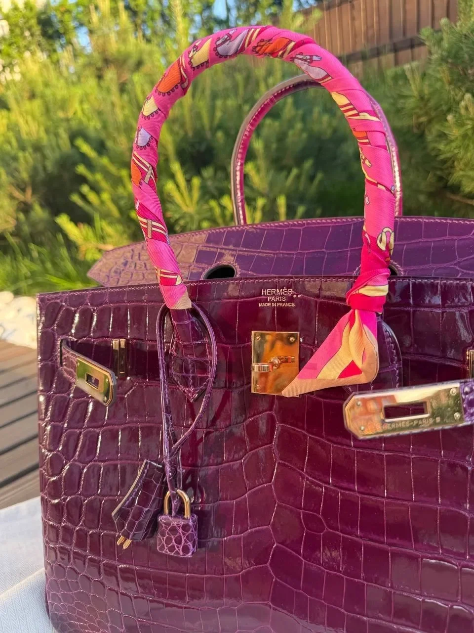 Сумка Hermes Birkin 35 Оригинал - миниатюра 12