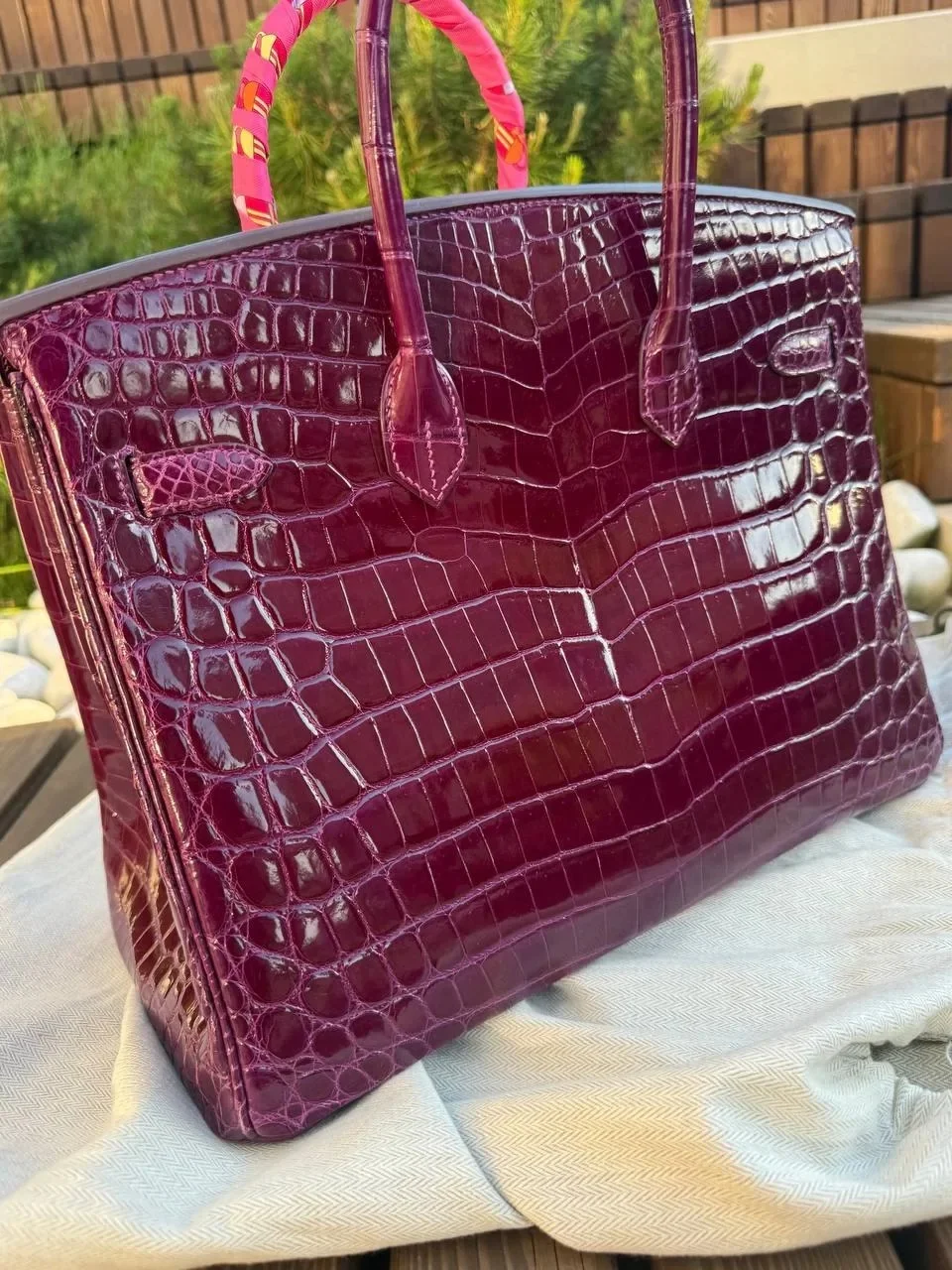 Сумка Hermes Birkin 35 Оригинал - миниатюра 14