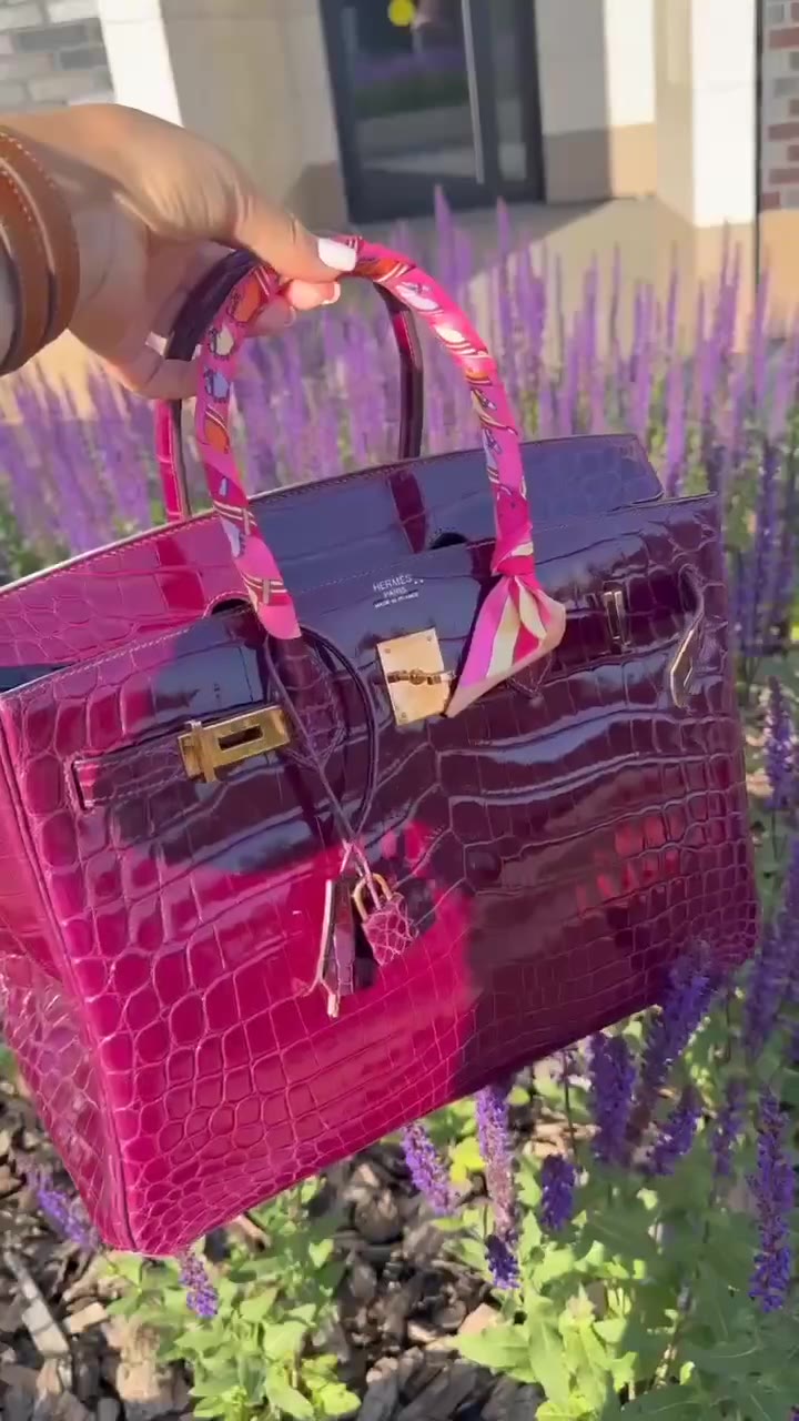 Сумка Hermes Birkin 35 Оригинал - видео 16