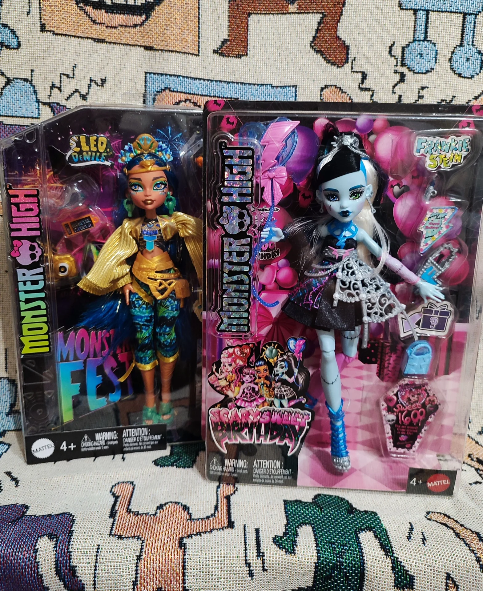 Куклы Monster High Френки и Клео G3 - миниатюра 3