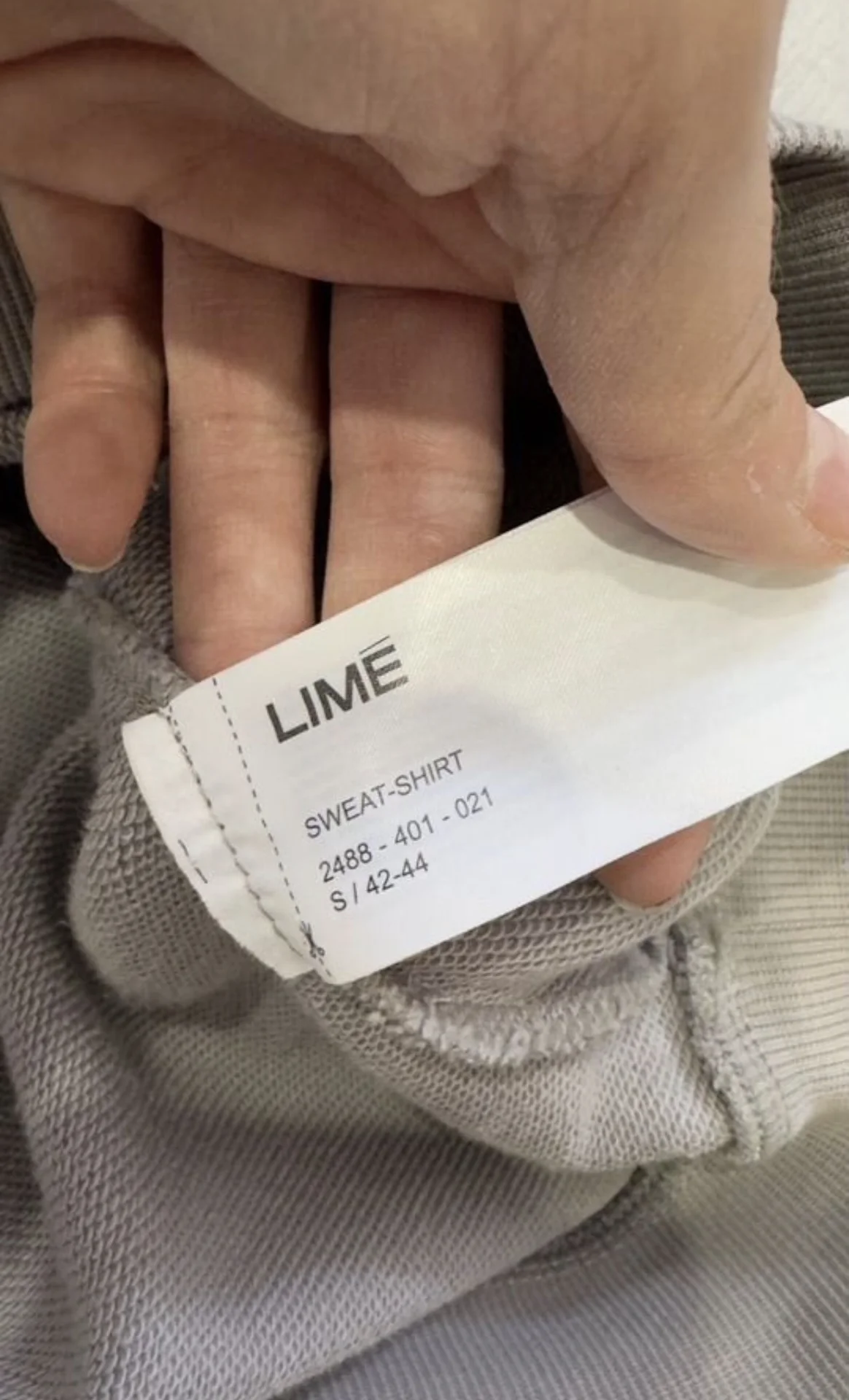 Свитшот LIME - миниатюра 3