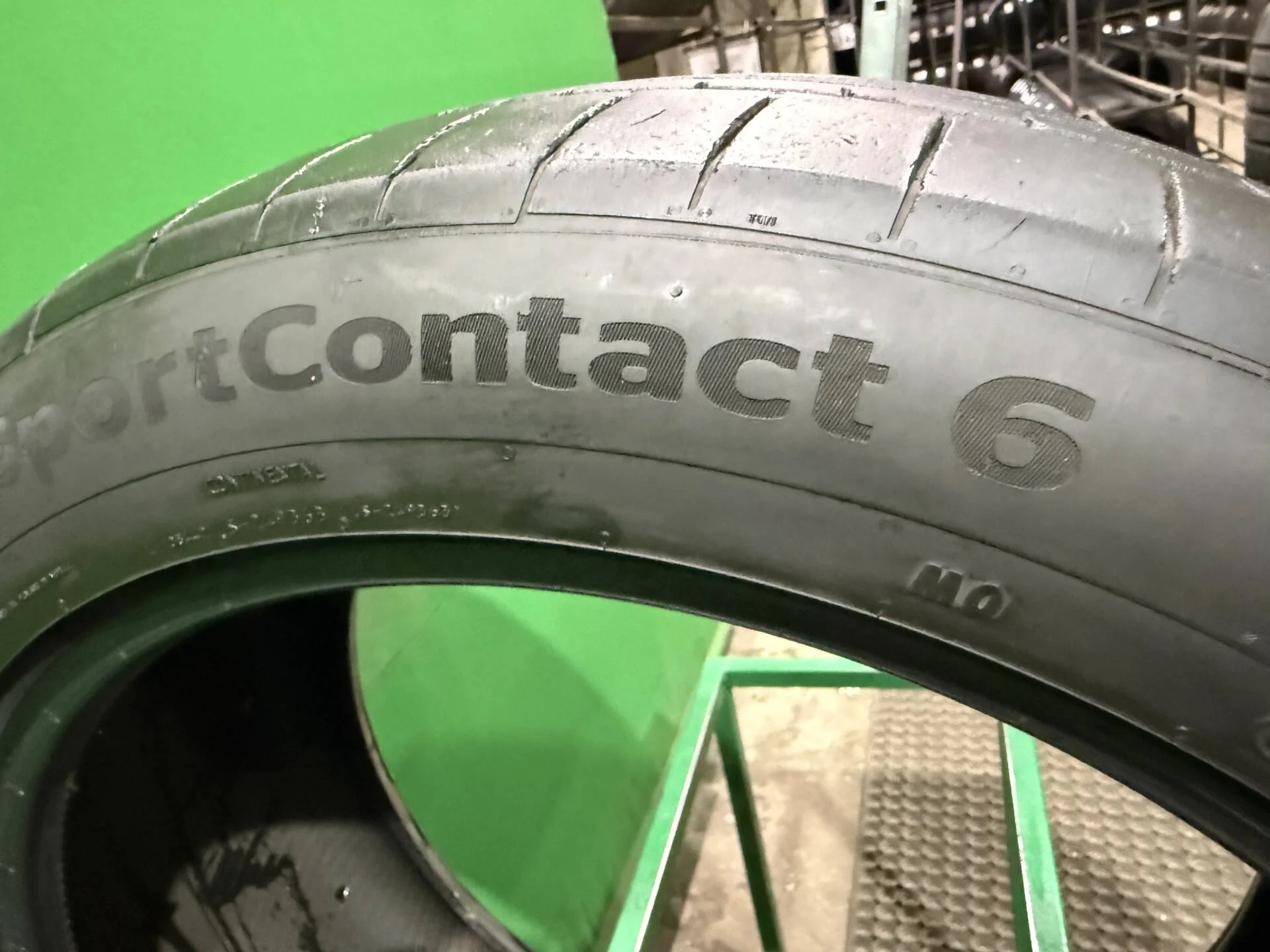 275/45 R21 дюймов Continental SportContact 6 SUV летние - миниатюра 2