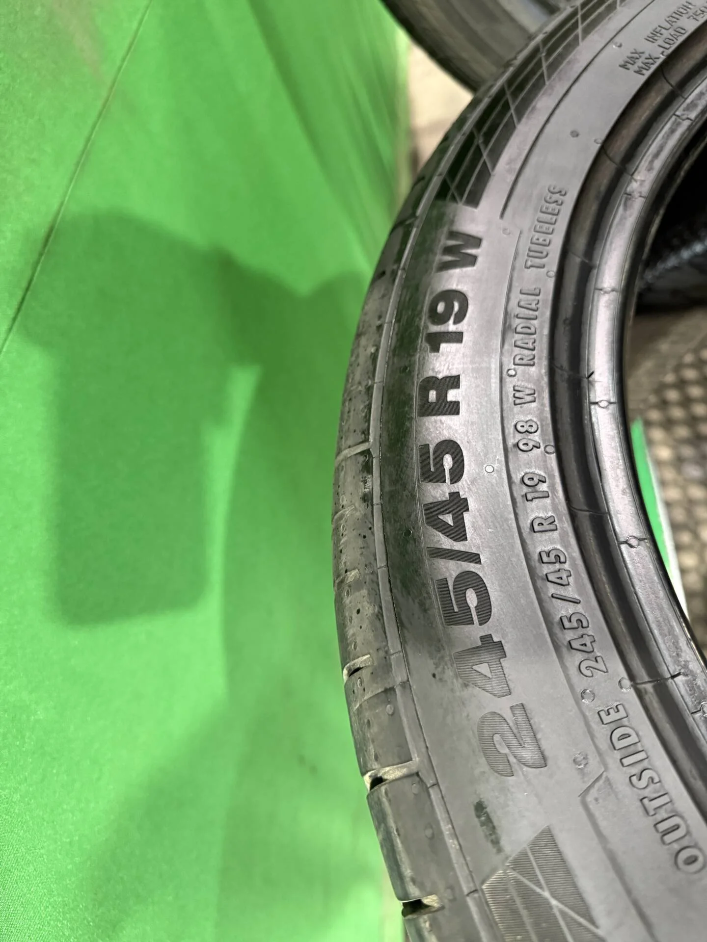 245/45 R19 дюймов Continental ContiSportContact 5 SUV летние - миниатюра 3