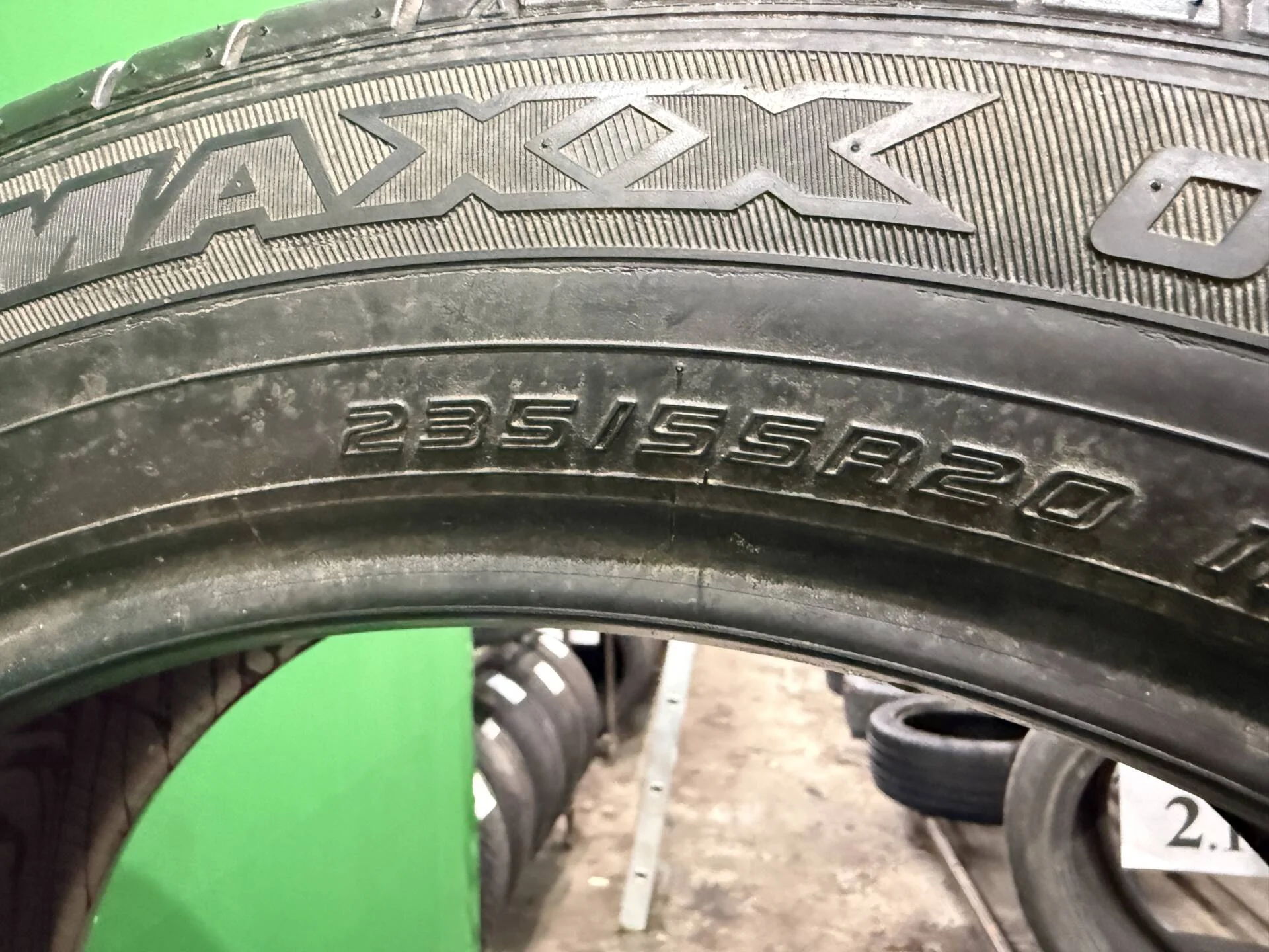 235/55 R20 дюймов Dunlop SP Sport Maxx 050 летние - миниатюра 5