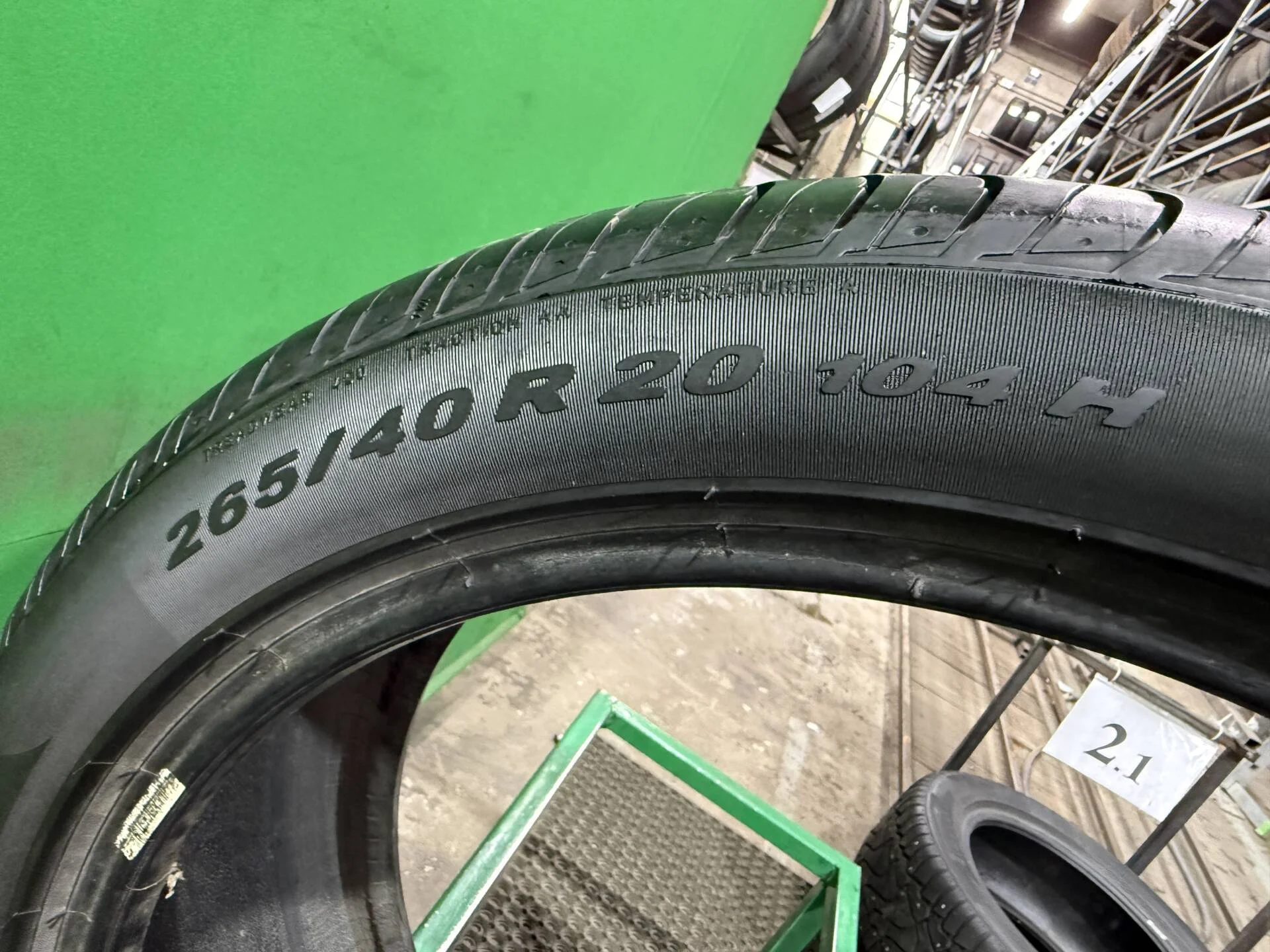 265/40 R20 дюймов Pirelli P Zero Nero All Season летние - миниатюра 2