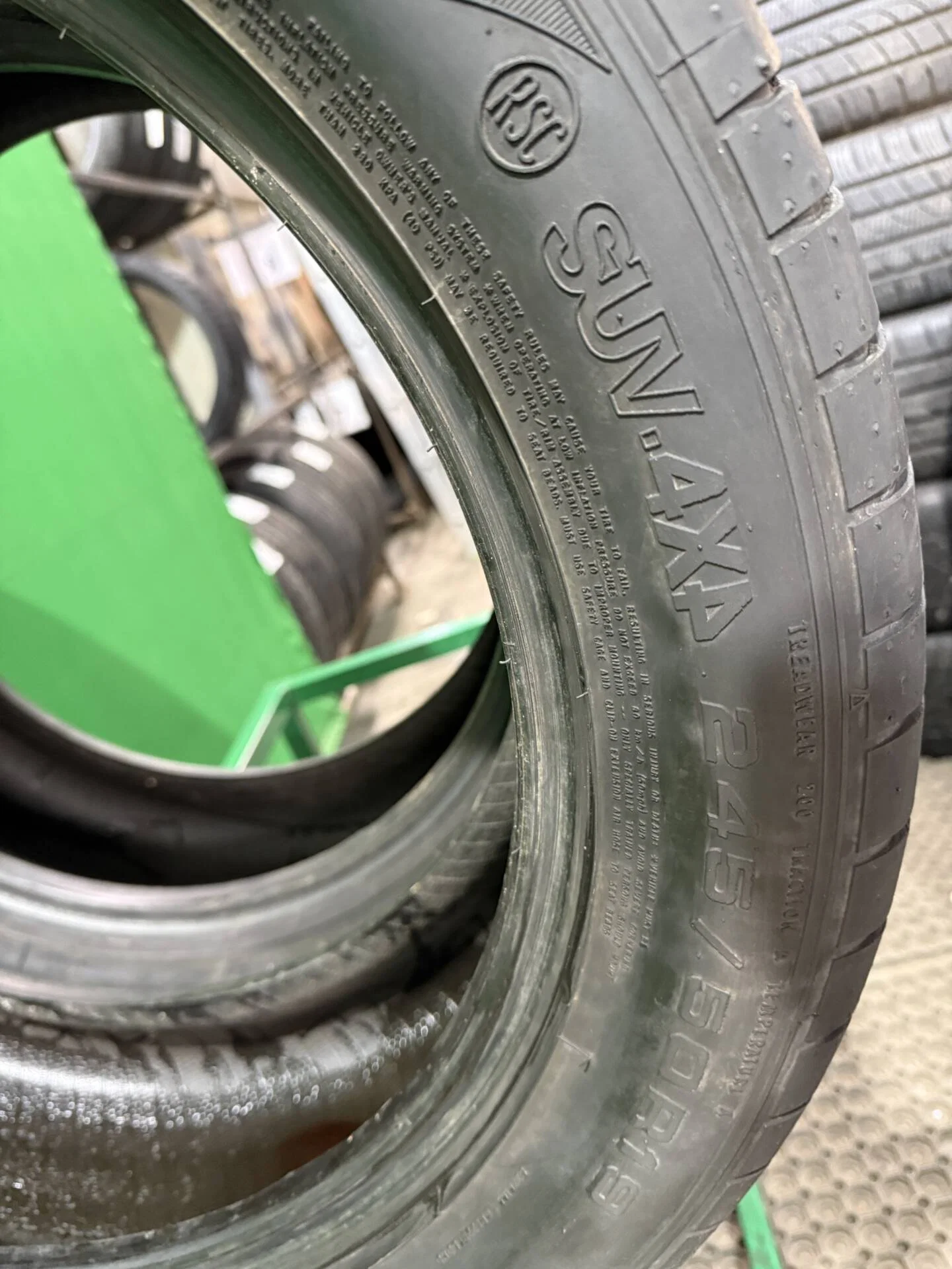 245/50 R19 дюймов Goodyear Eagle F1 Asymmetric SUV 4x4 летние - миниатюра 3