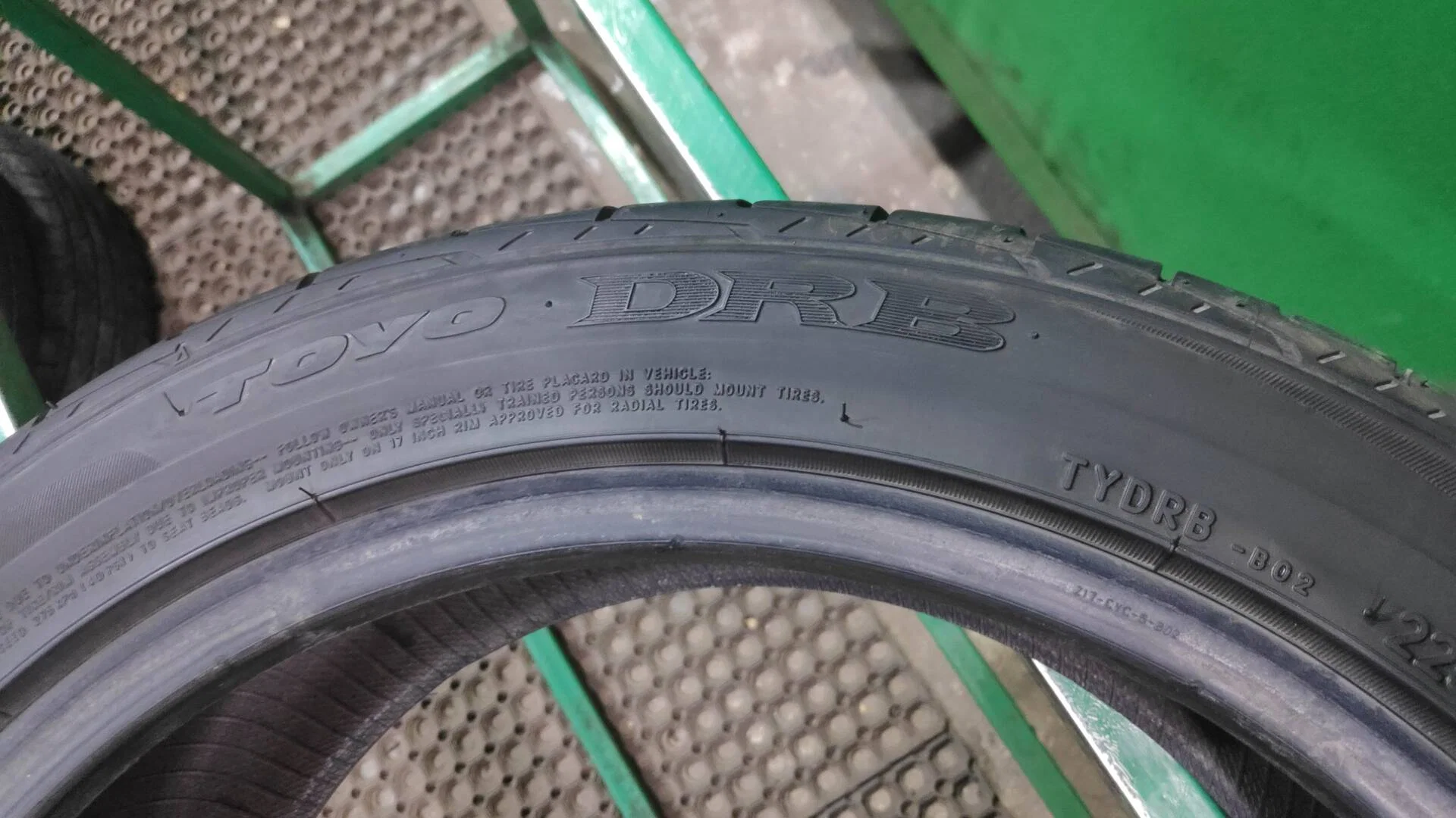 225/45 R17 Toyo DRB летние - миниатюра 6