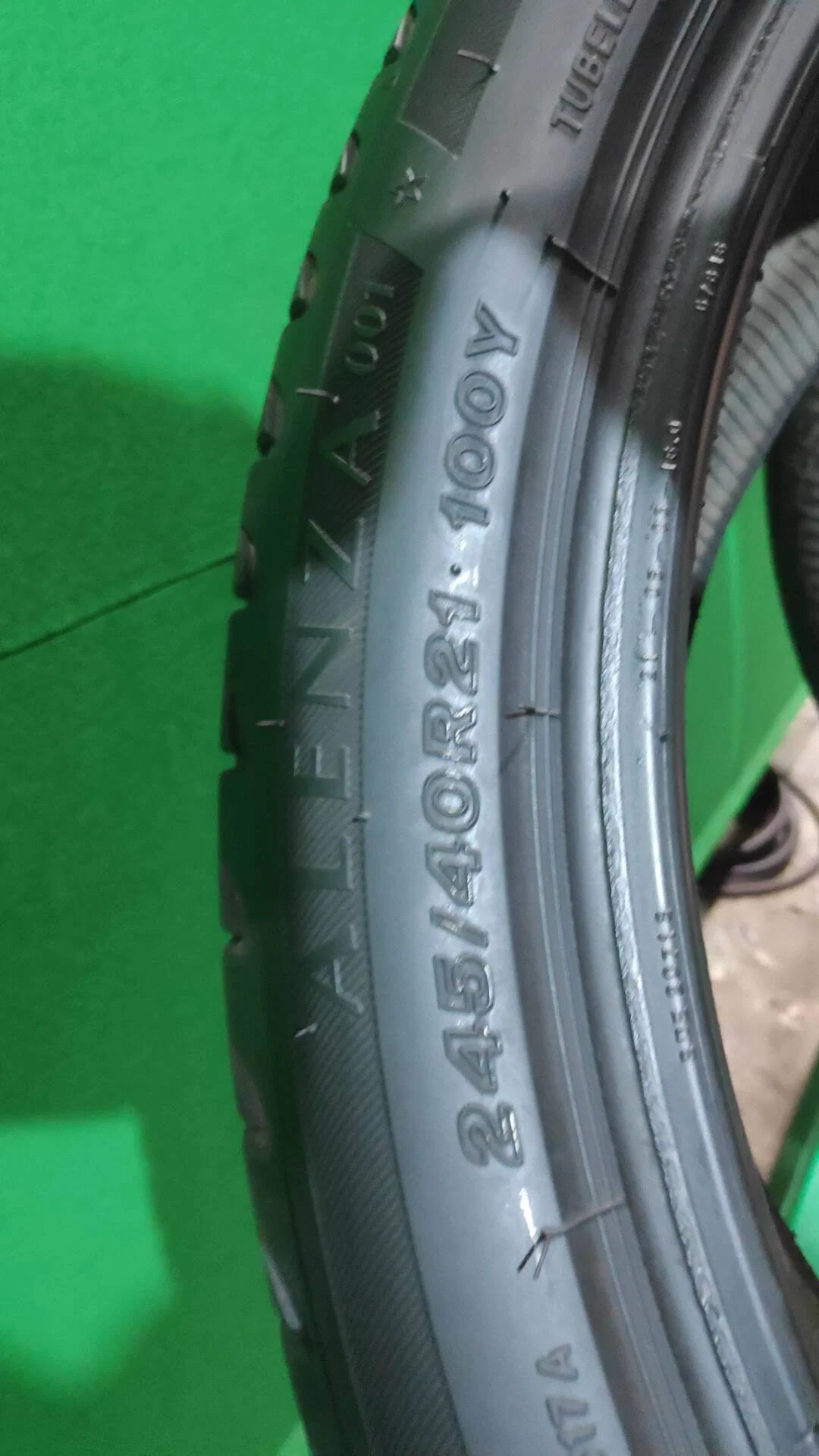 245/40 R21 Bridgestone Alenza 001 летние - миниатюра 4
