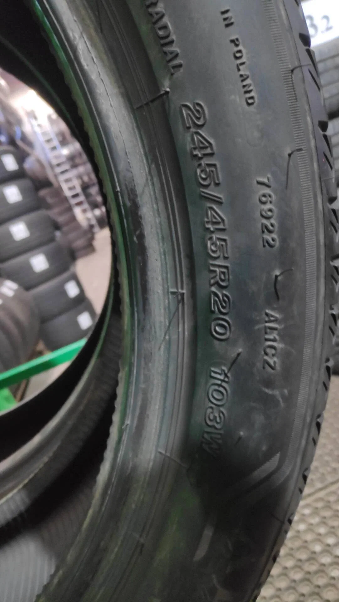 245/45 R20 Bridgestone Alenza 001 летние - миниатюра 4