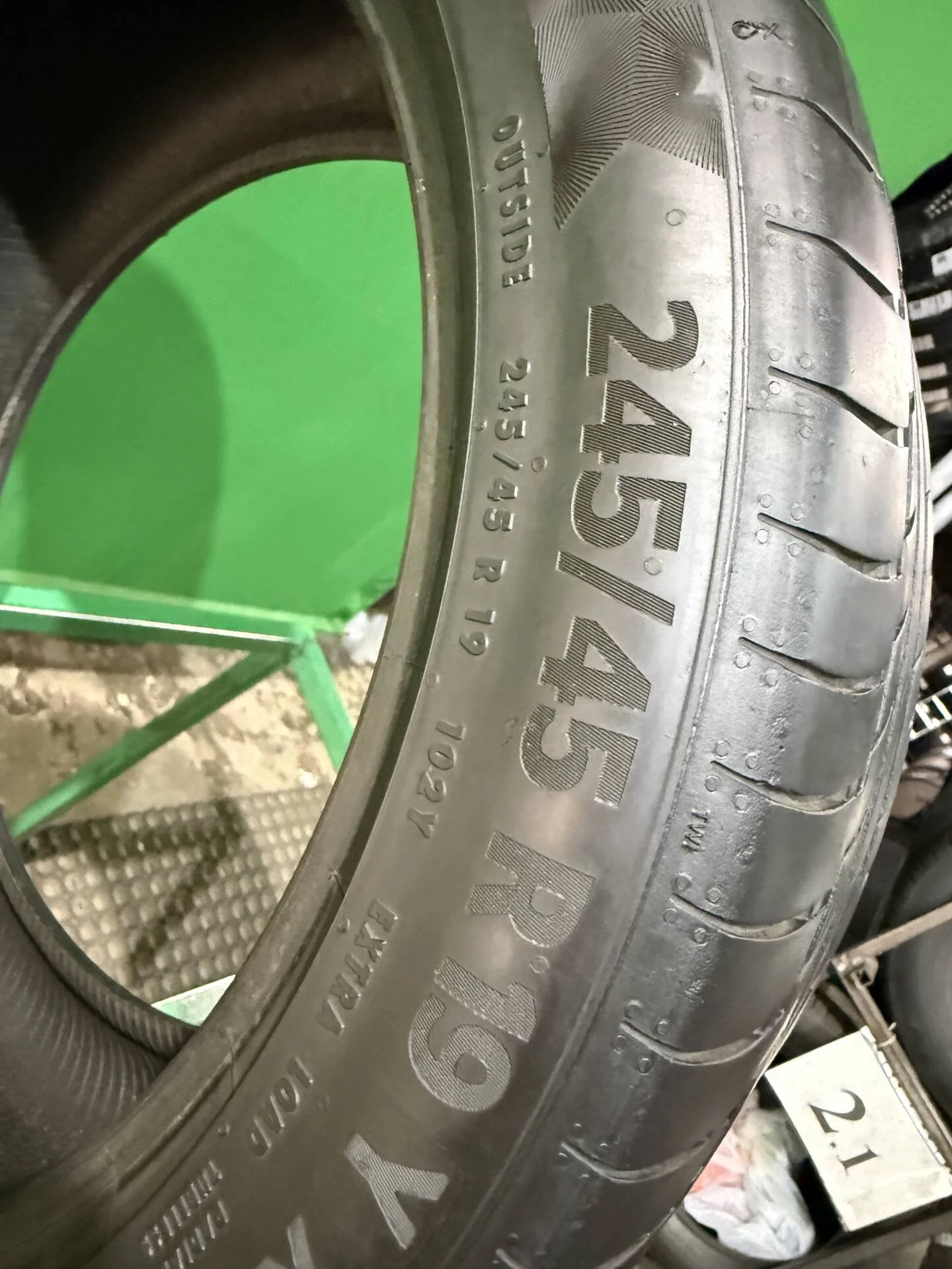 245/45 R19 дюймов Continental PremiumContact 6 летние - миниатюра 3