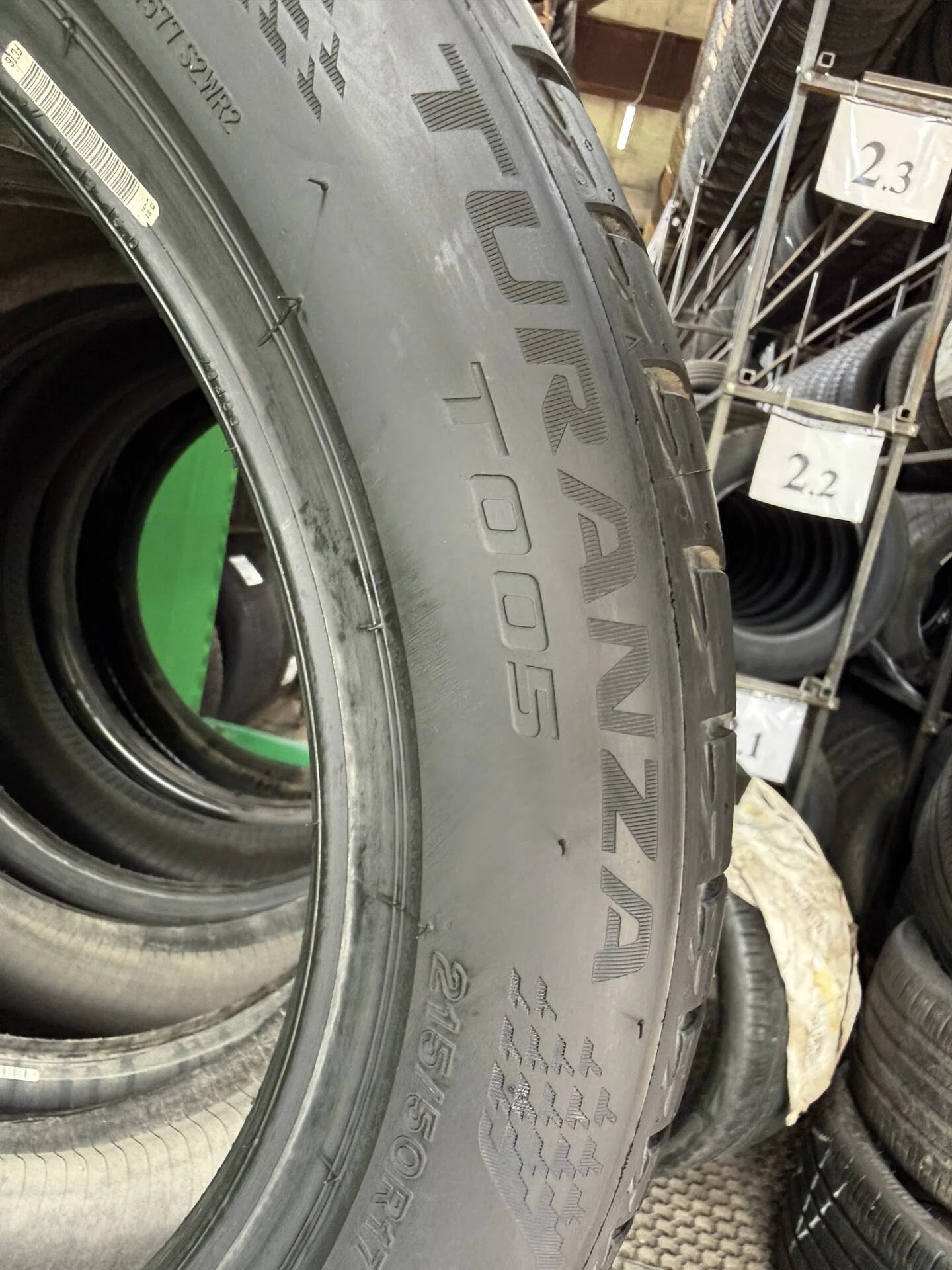215/50 R17 дюймов Bridgestone Turanza T005 летние - миниатюра 4