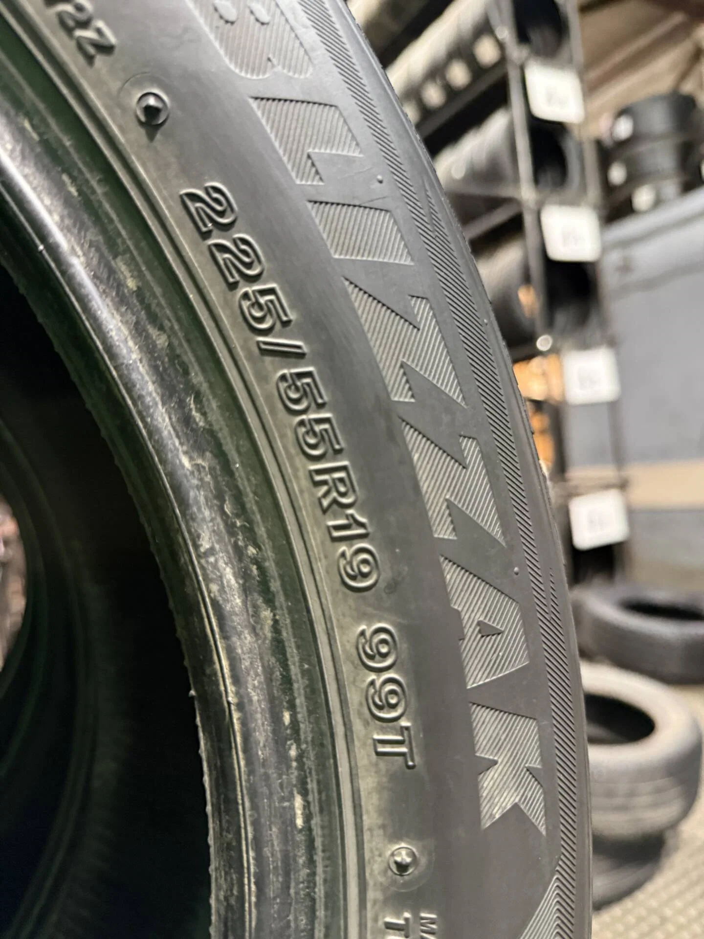 225/55 R19 дюймов Bridgestone Blizzak DM-V2 зимние нешипованные - миниатюра 3