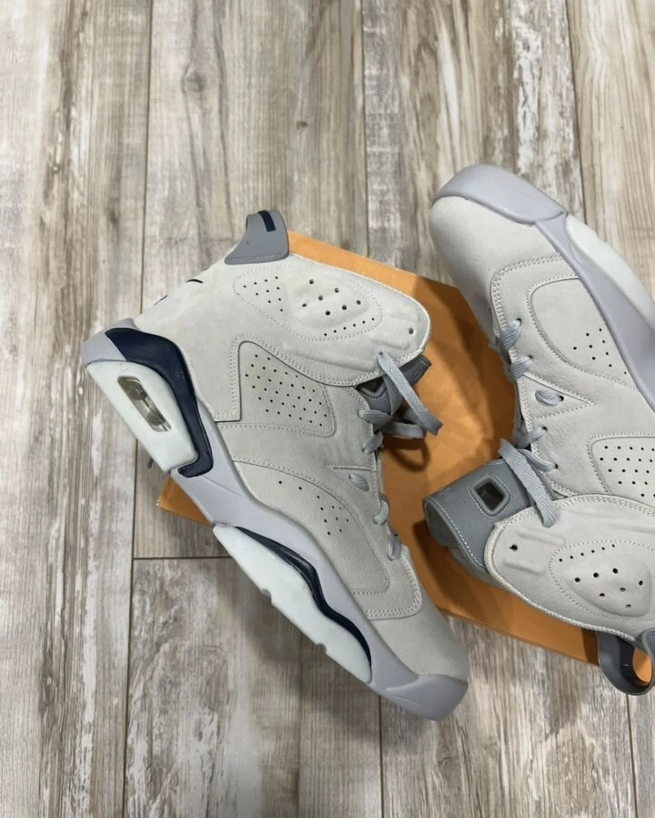 Nike Air Jordan 6 Space Grey - миниатюра 2