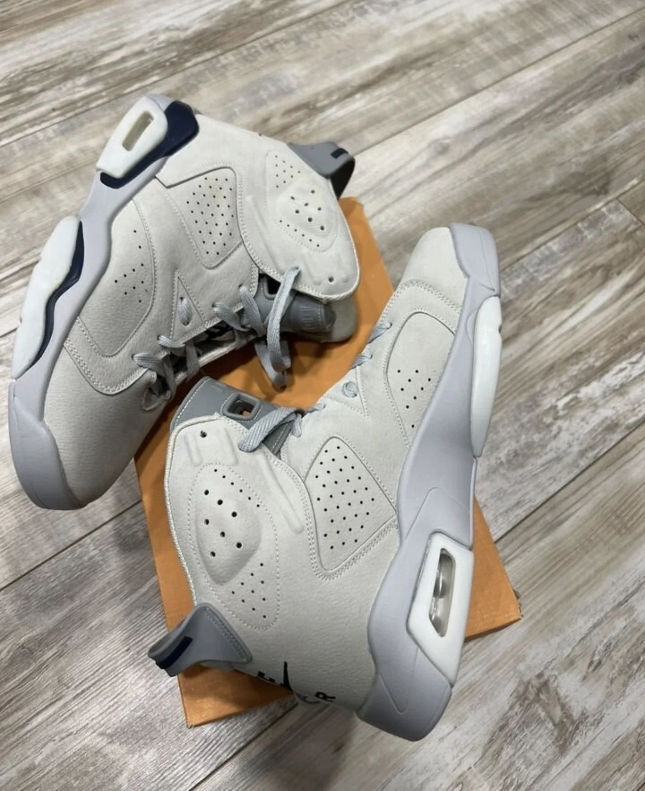 Nike Air Jordan 6 Space Grey - миниатюра 3