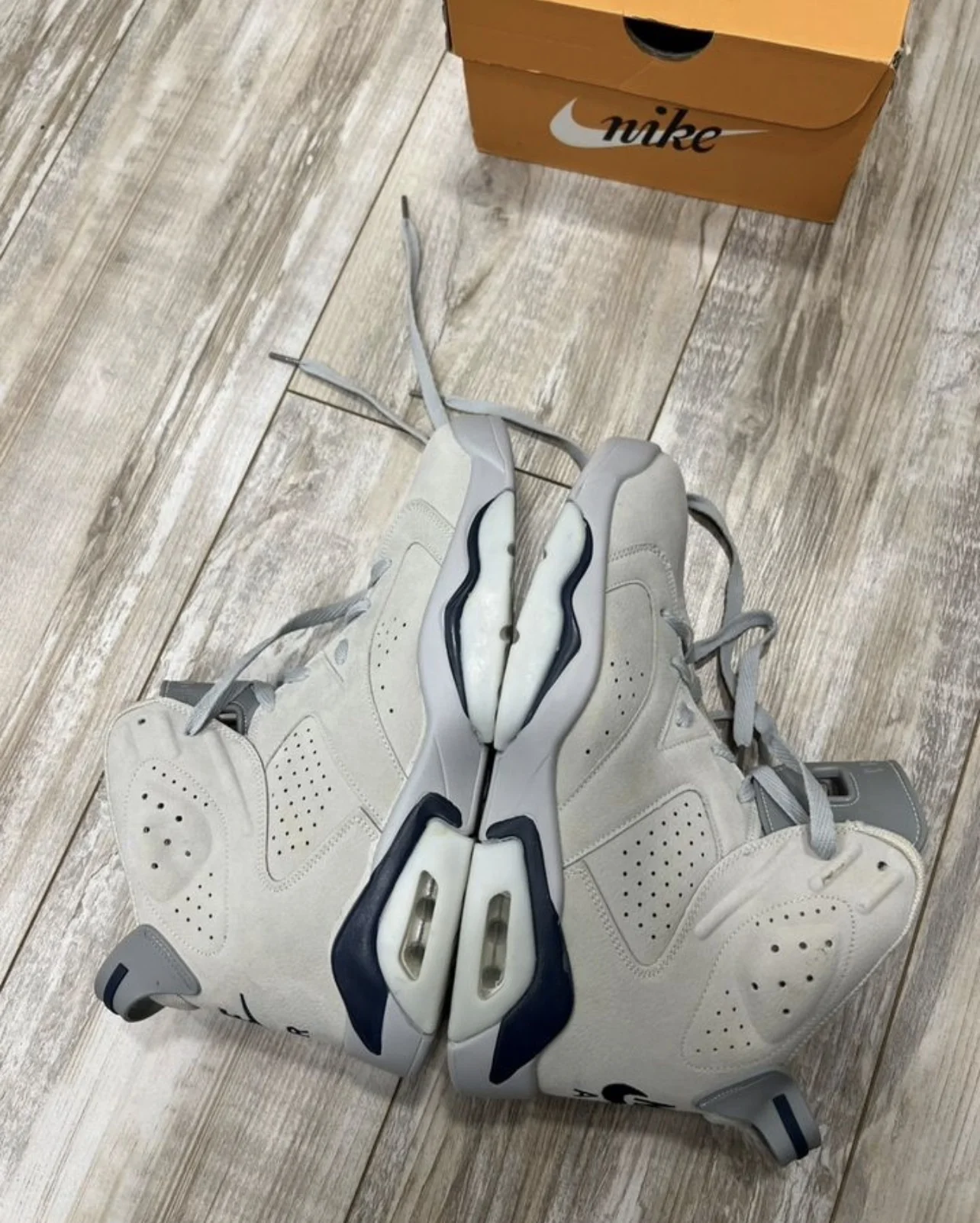 Nike Air Jordan 6 Space Grey - миниатюра 5