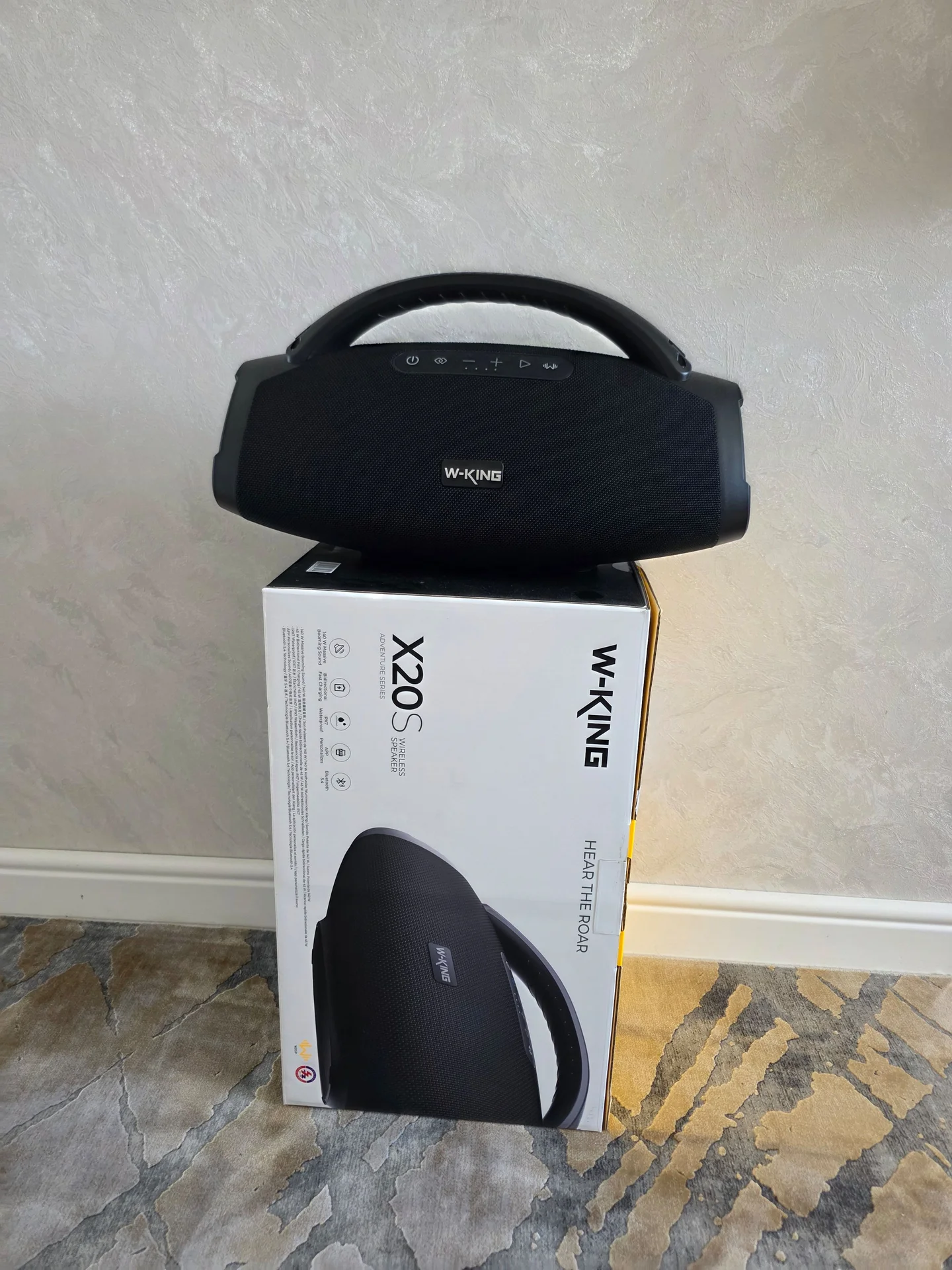 w-king x20s 140w блютуз колонка