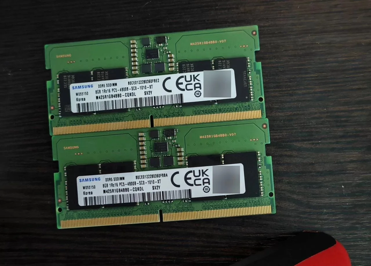 Оперативная память DDR5 Samsung M425R1GB4BB0-CQK0L - миниатюра 2