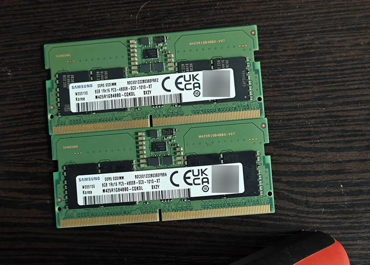 Оперативная память DDR5 Samsung M425R1GB4BB0-CQK0L - миниатюра 3
