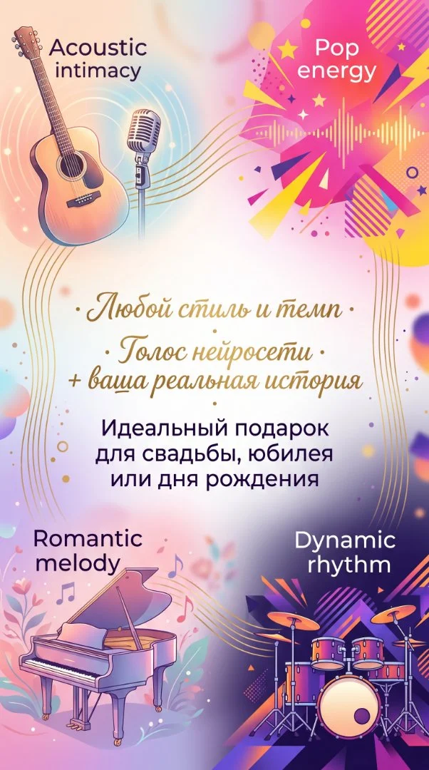 Создание песни на заказ(по вашей истории) - миниатюра 4