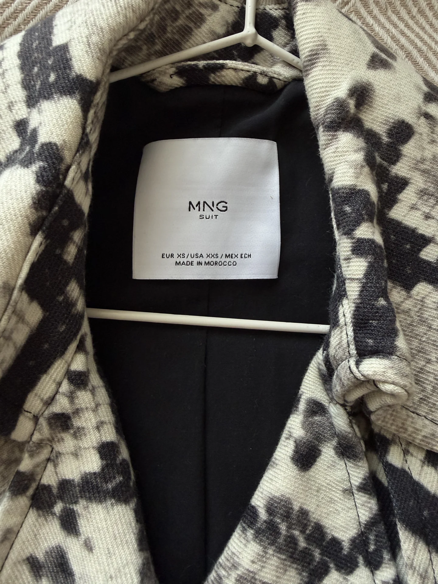 Тренч Mango змеиный принт - миниатюра 4