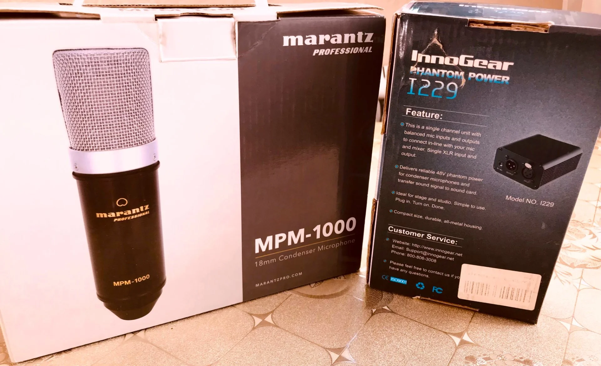 Marantz MPM-1000 конденсаторный микрофон - миниатюра 2