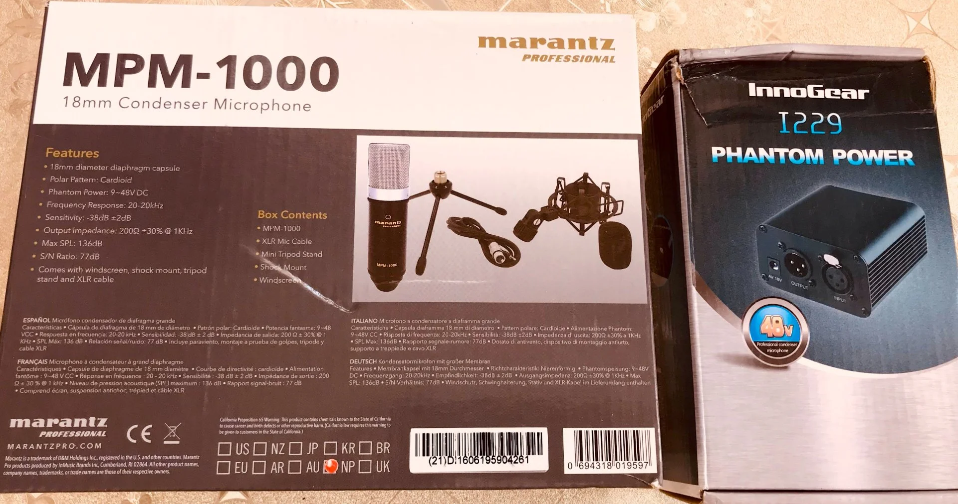 Marantz MPM-1000 конденсаторный микрофон - миниатюра 3