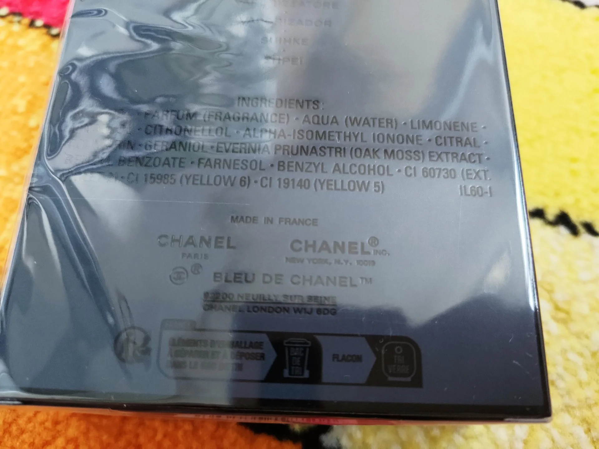 Bleu De Chanel Eau de Parfum Оригинал 2023 - миниатюра 5
