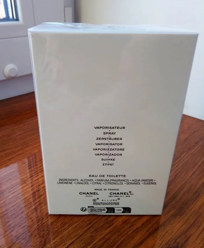 Chanel Allure Homme Sport Cologne 2024 г. - миниатюра 2