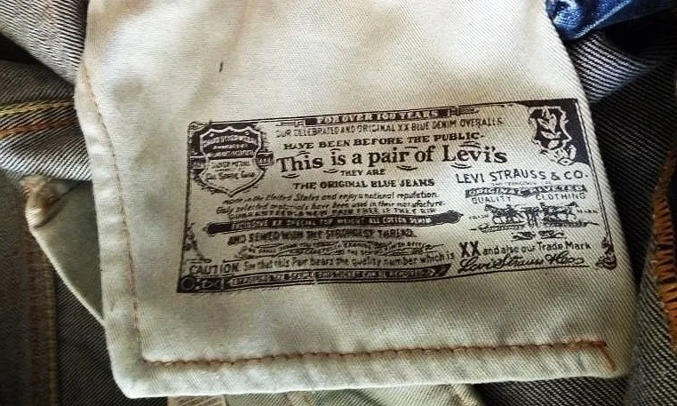 Джинсы Levis 501 хлопок 100% р.34/32 новые - миниатюра 8