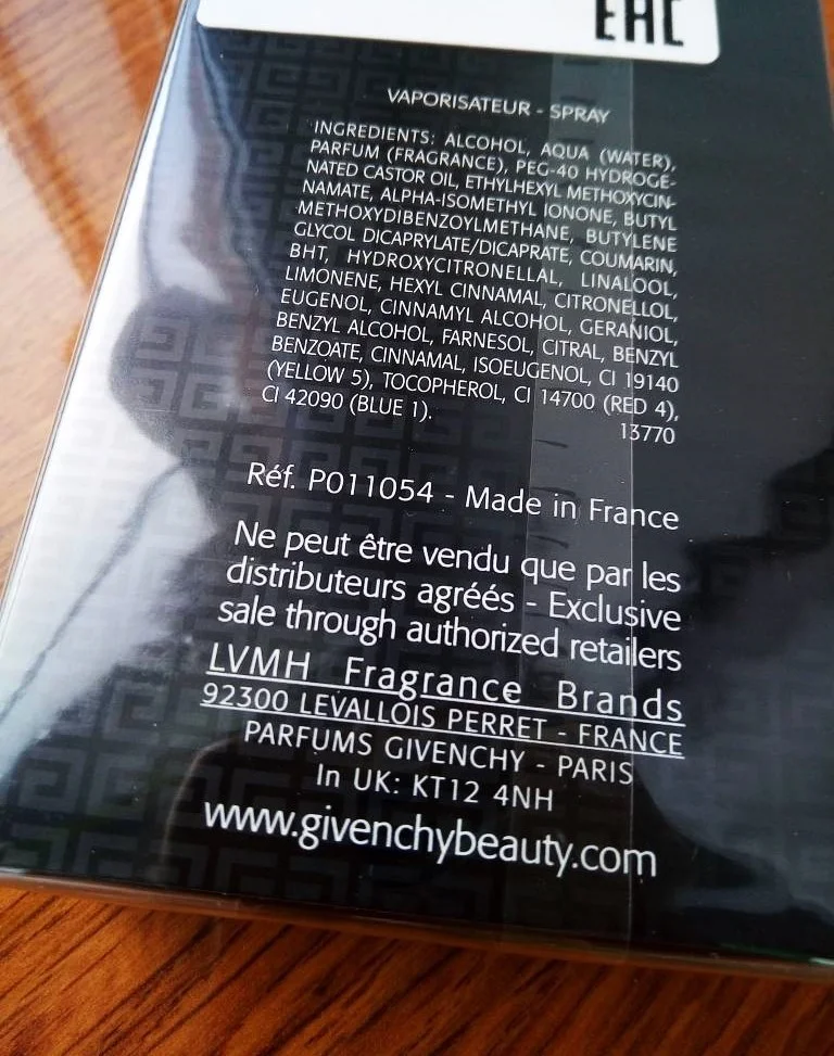 Gentleman Givenchy Originale 100 мл 2021г.в. - миниатюра 8