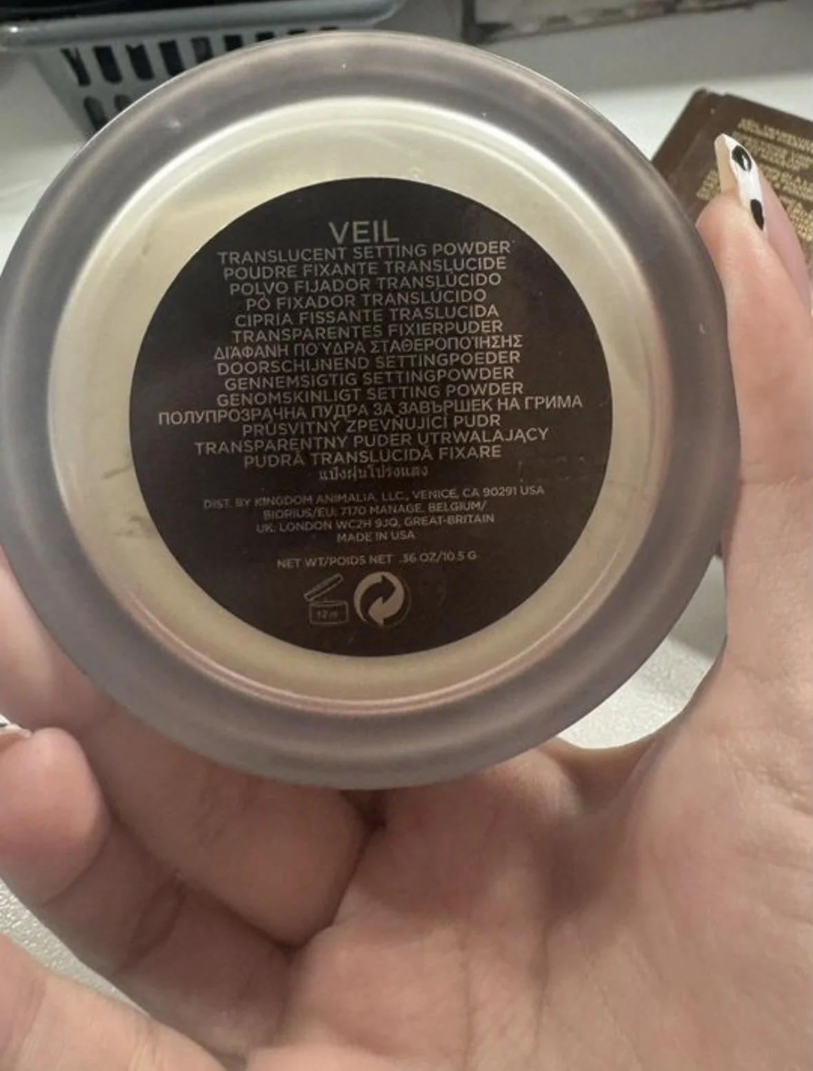 Hourglass Veil translucent setting powder - миниатюра 3