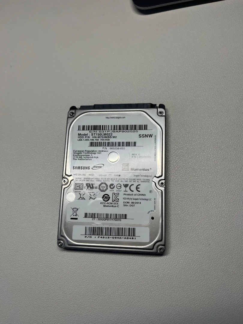 Жетский диск Samsung ST750LM022 - миниатюра 3