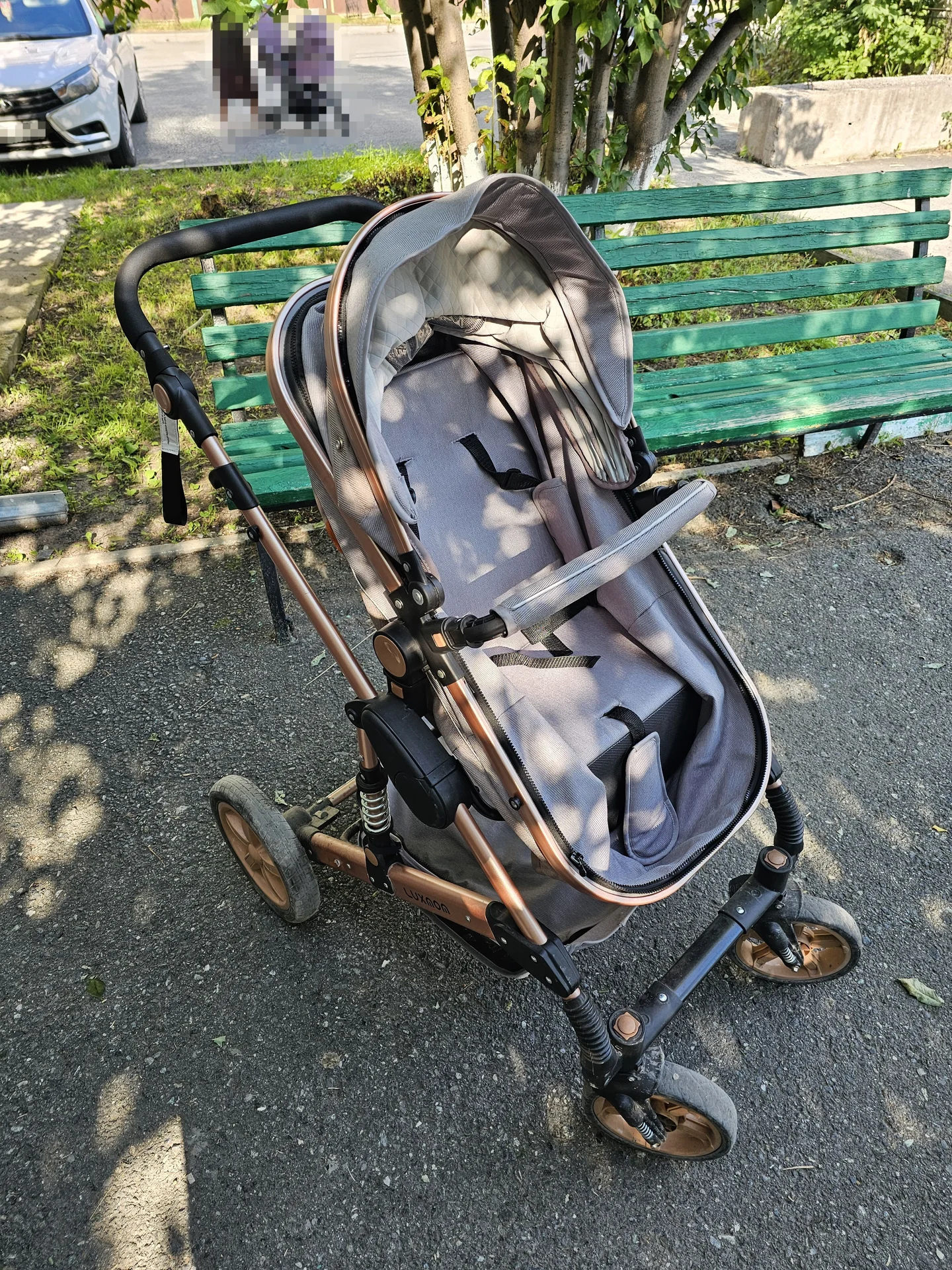 коляска 2 в 1 luxmom - миниатюра 2