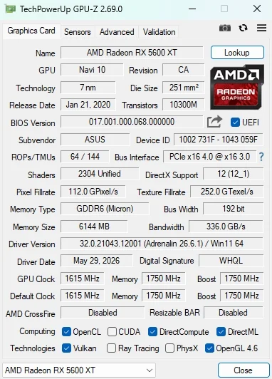 Игровой ПК RX5600XT/DDR4 16Gb/Xeon 2670v3 - миниатюра 5