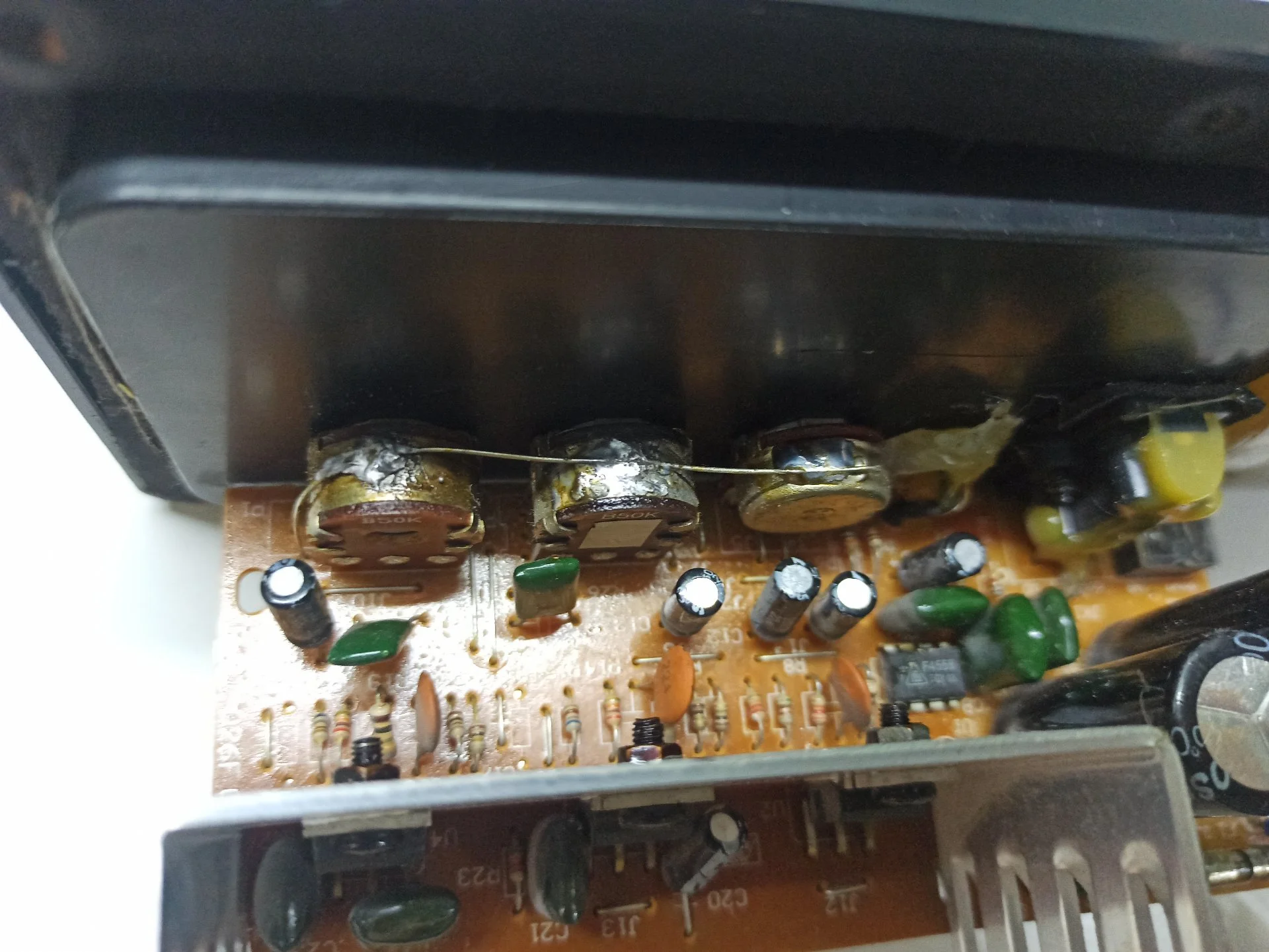 Усилитель от колонок "sven ms-920" на запчасти - миниатюра 5